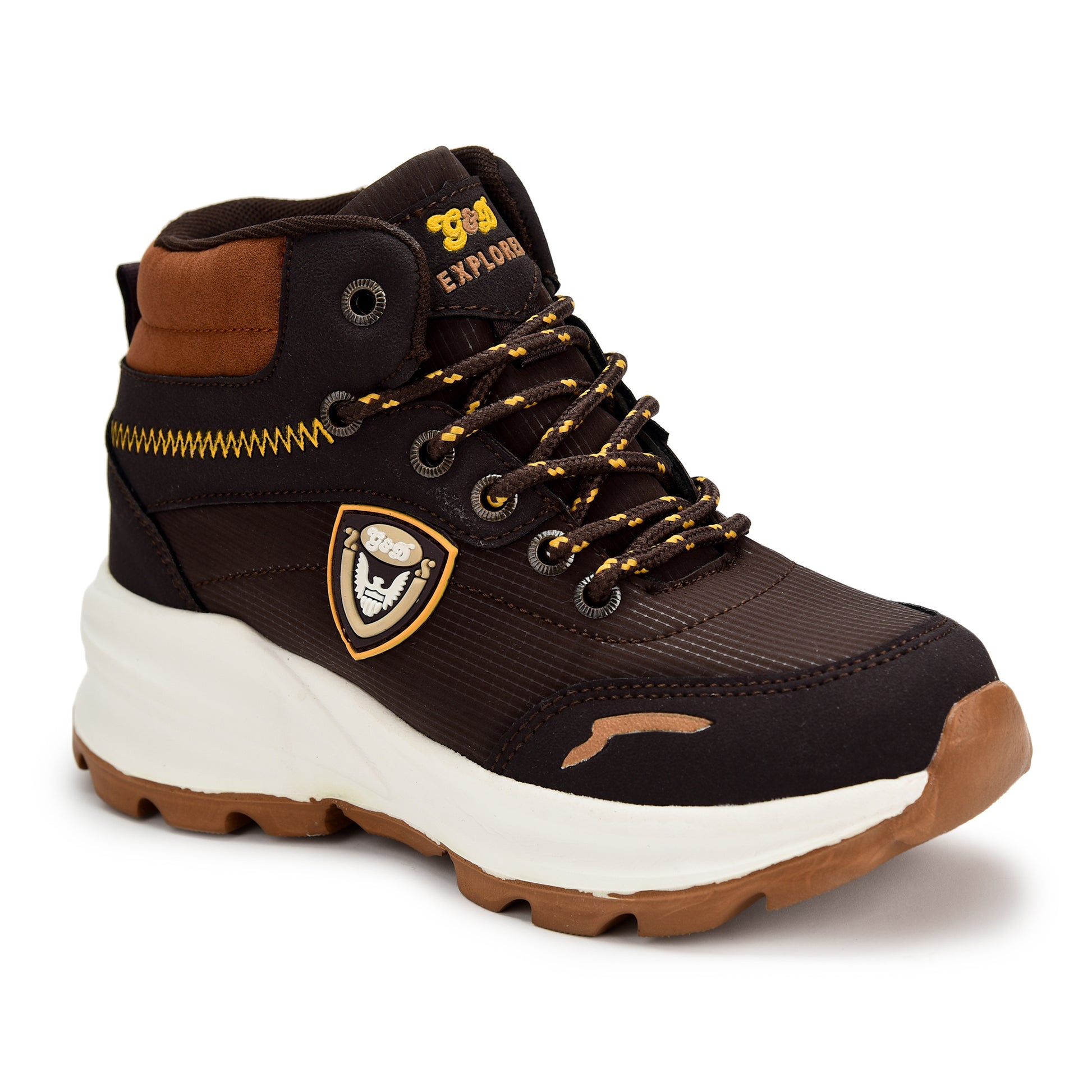 Explorer Kids Sports Shoes – Lace-Up Outdoor Unisex Shoes