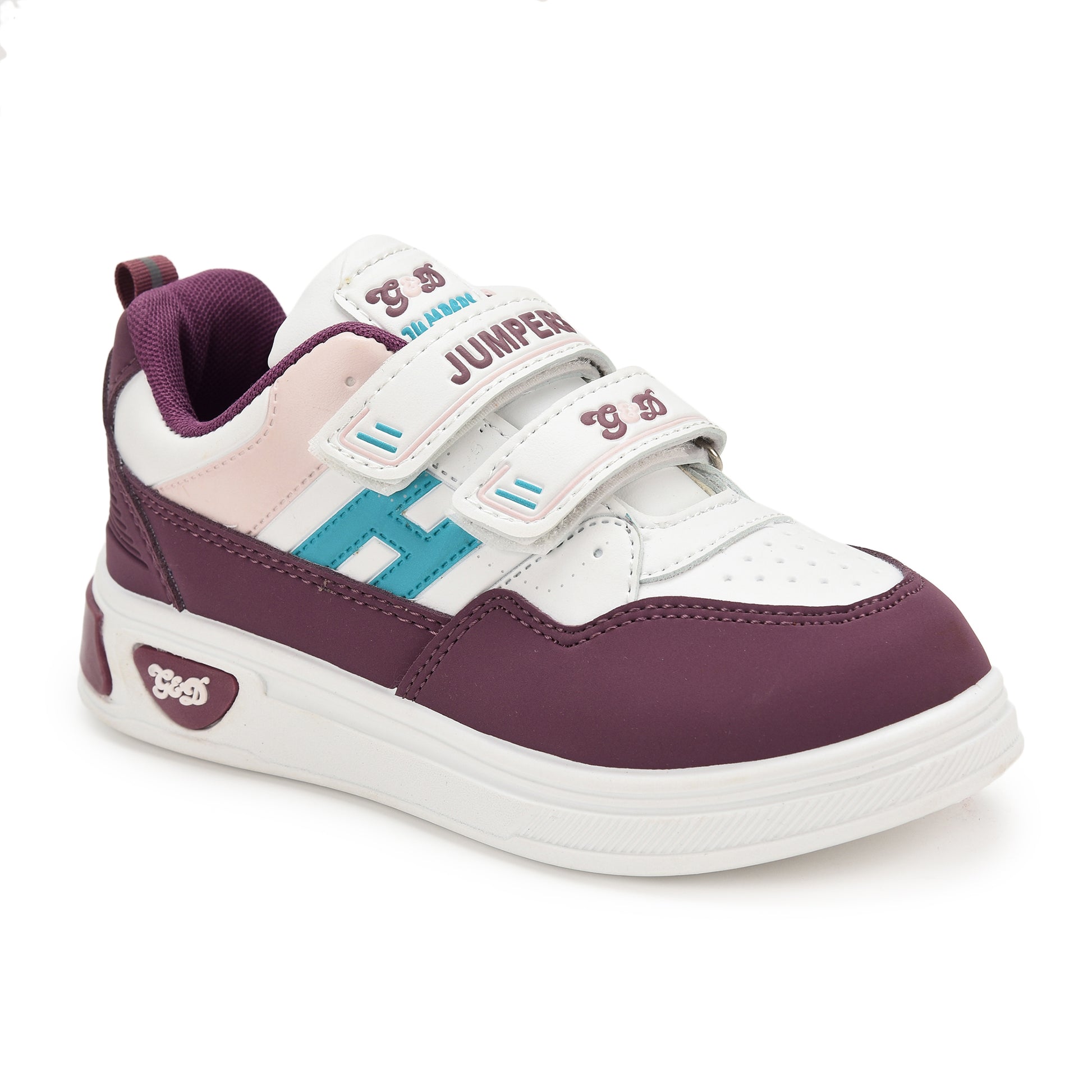 Jumpers Kids Sneakers – Velcro Easy-Wear Unisex Shoes