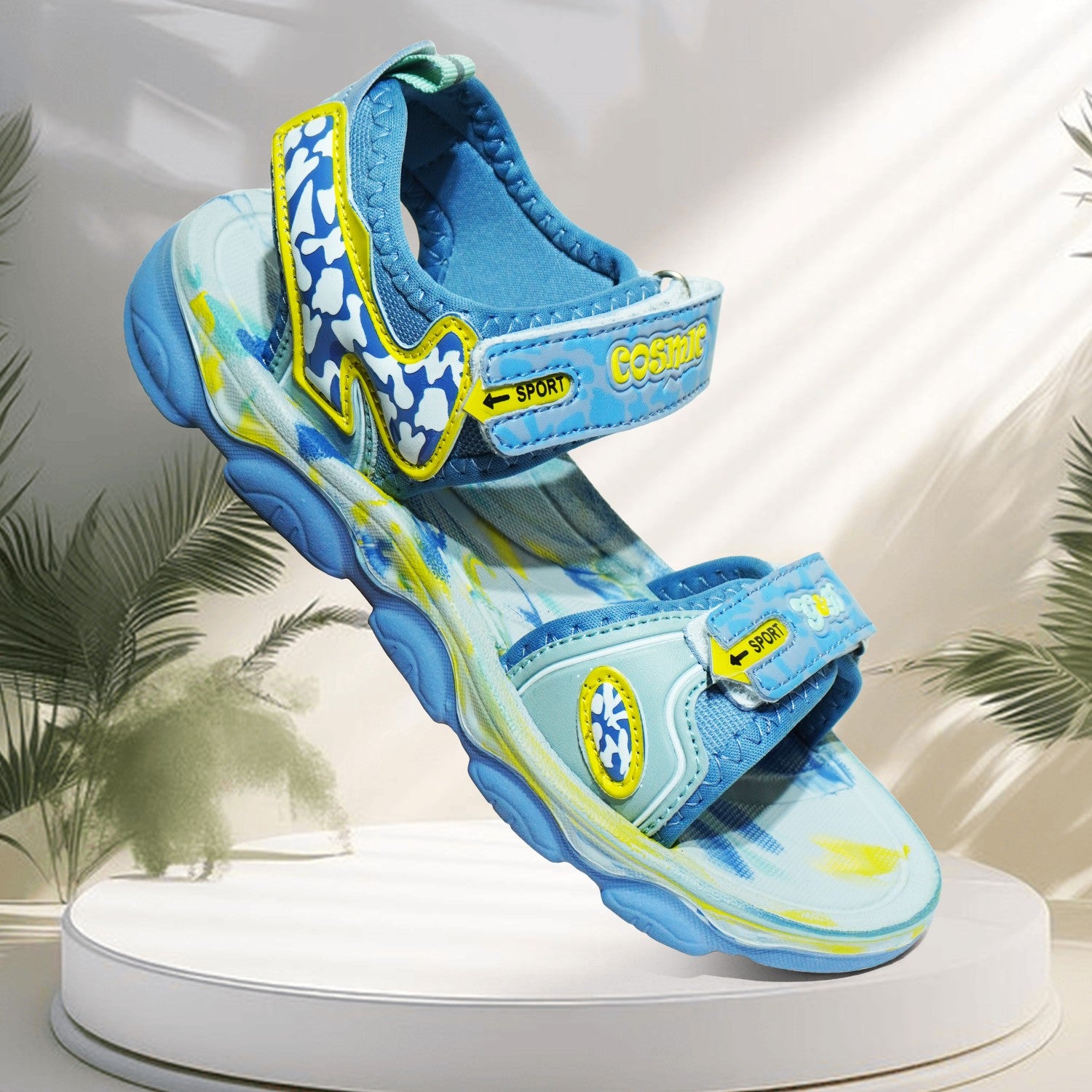 Cosmic Kids Sandals – Velcro Outdoor Unisex Sandals