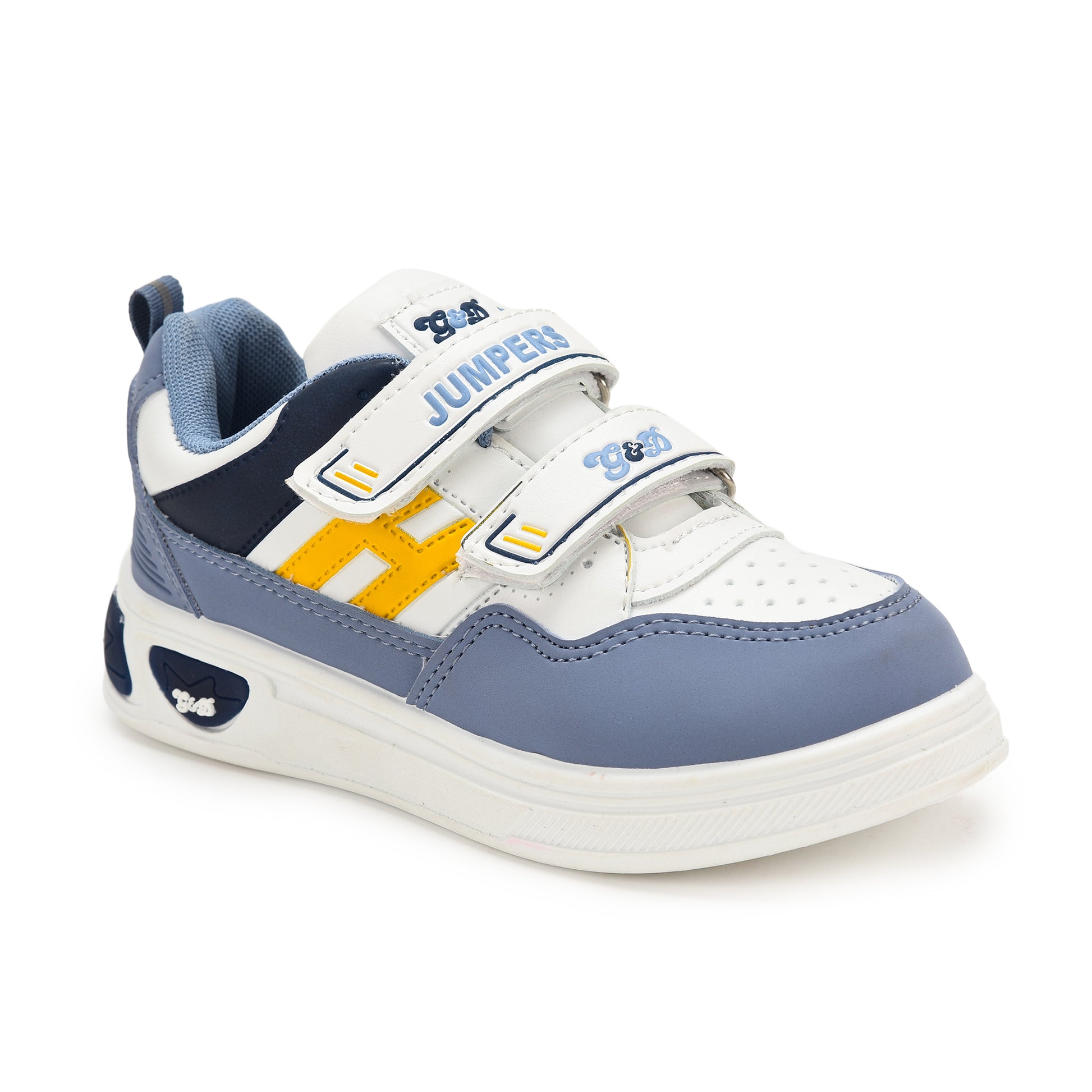 Jumpers Kids Sneakers – Velcro Easy-Wear Unisex Shoes