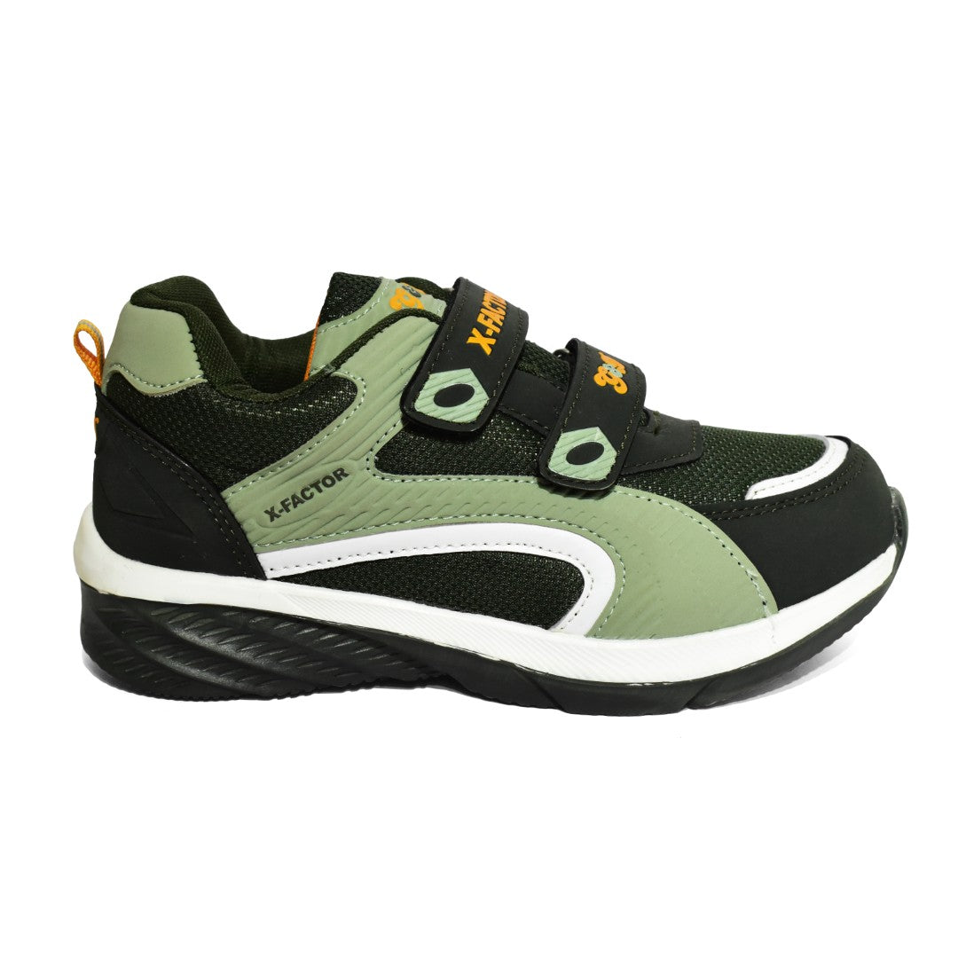 X-Factor Kids Sports Shoes – Velcro Outdoor Unisex Shoes