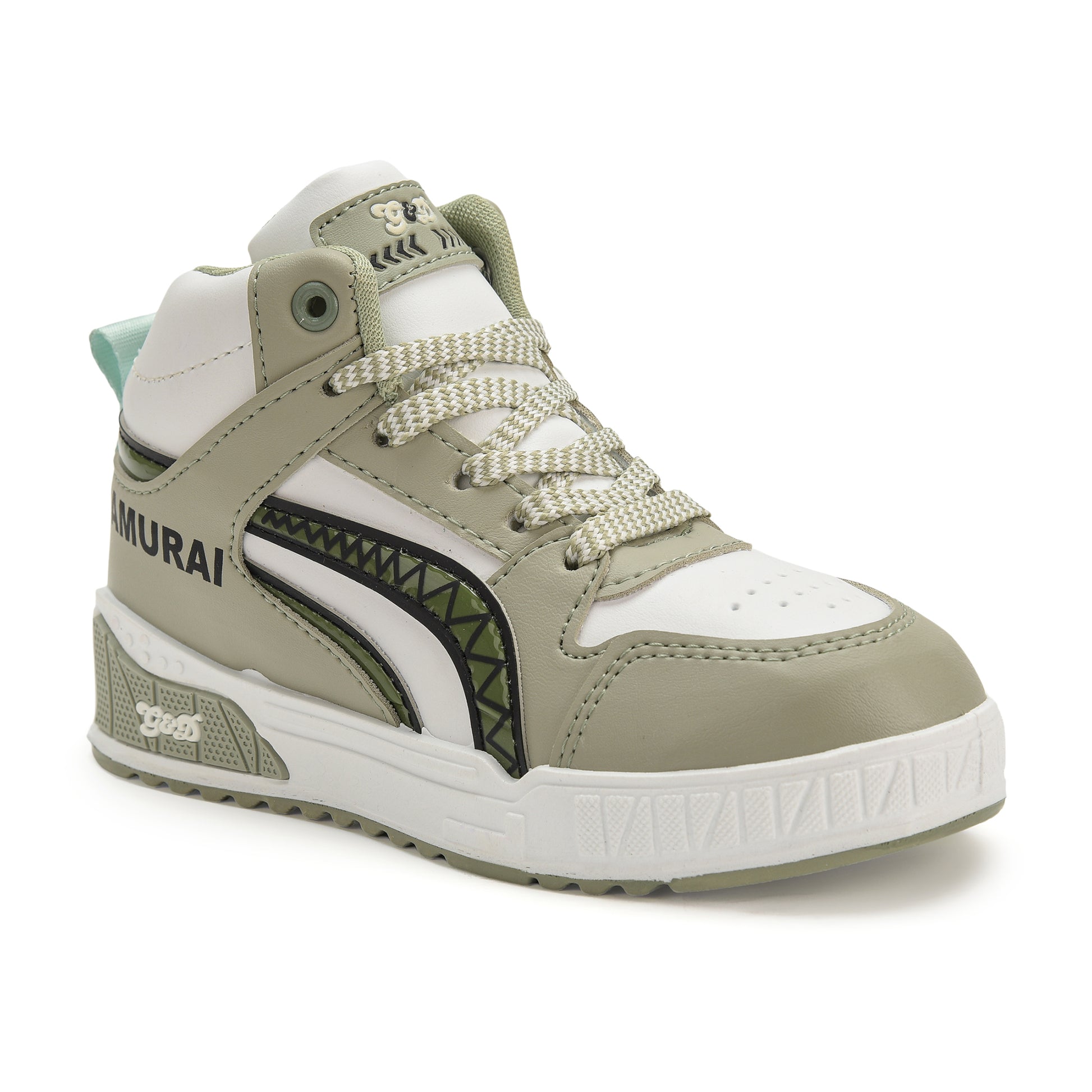 Samurai Kids Sneakers – Lace-Up Stylish Unisex Shoes