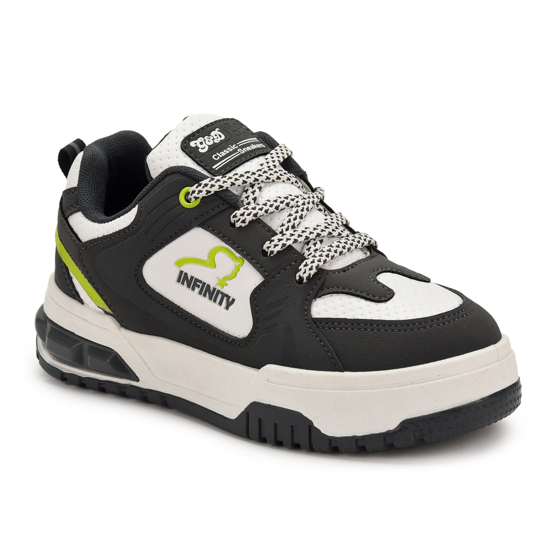 Infinity Kids Sneakers – Lace-Up Unisex Shoes
