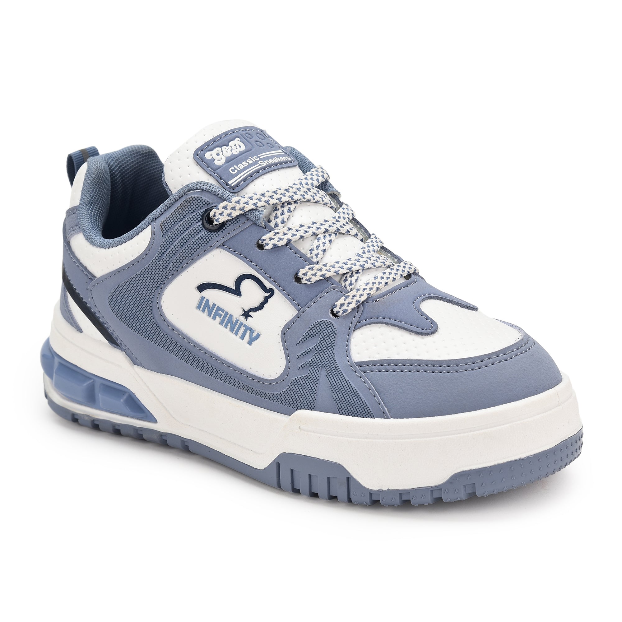 Infinity Kids Sneakers – Lace-Up Unisex Shoes