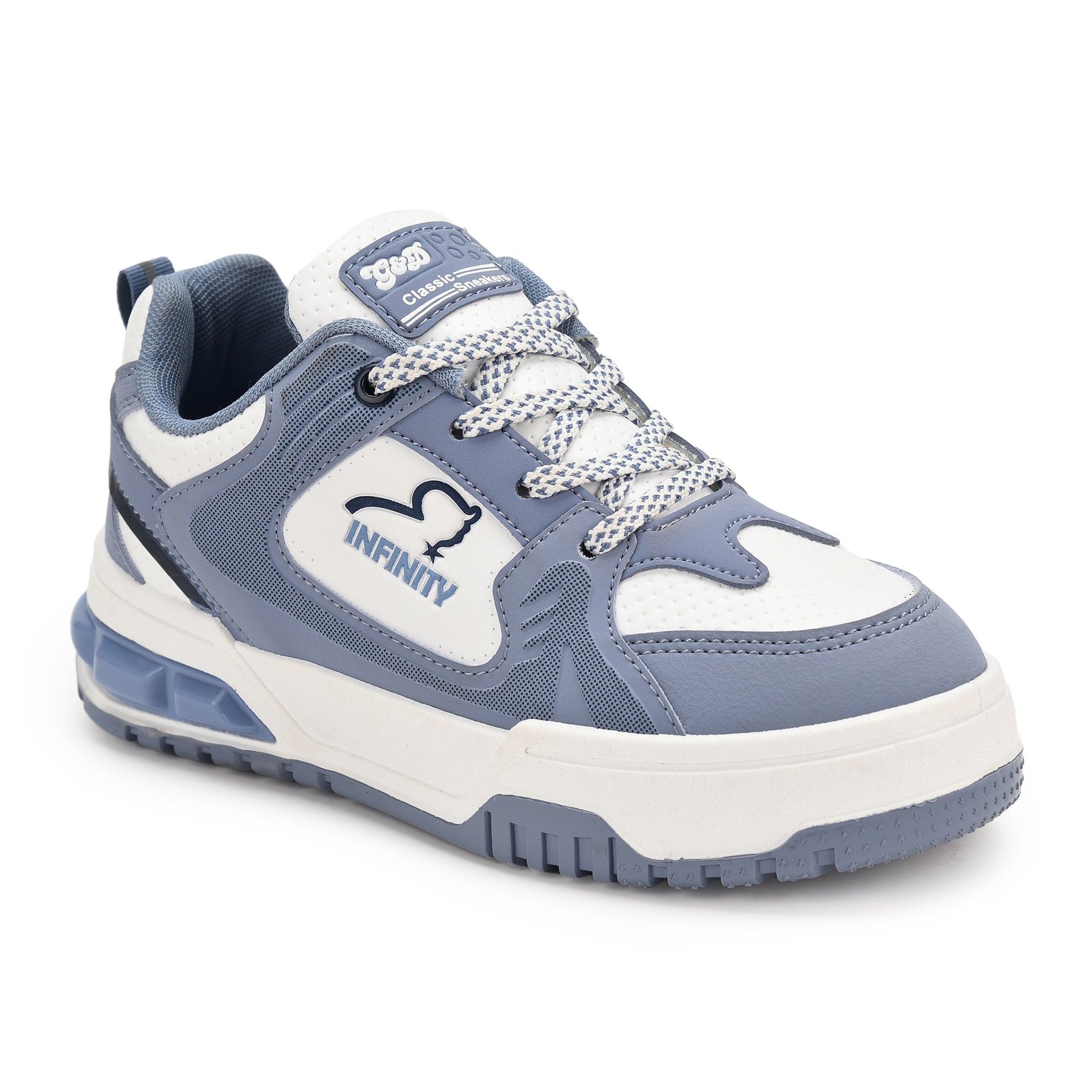 Infinity Kids Sneakers – Lace-Up Unisex Shoes