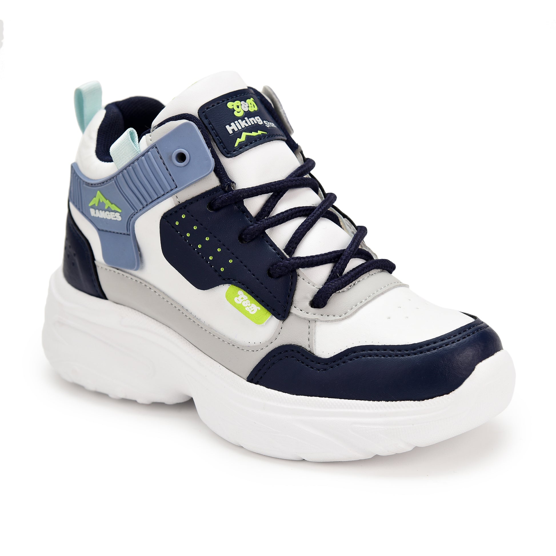 Ranges Kids Sneakers – Lace-Up All-Terrain Sports Shoes