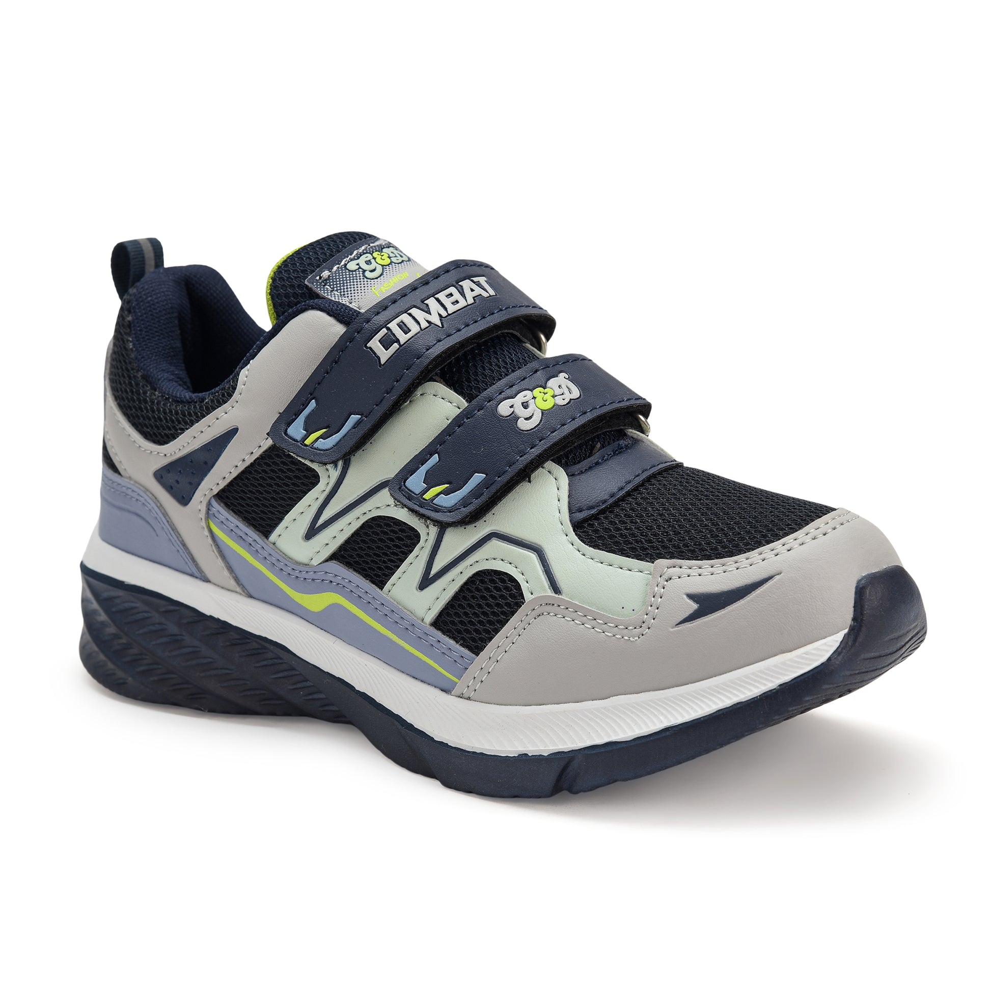 Combat Kids Sneakers – Velcro Durable Unisex Shoes