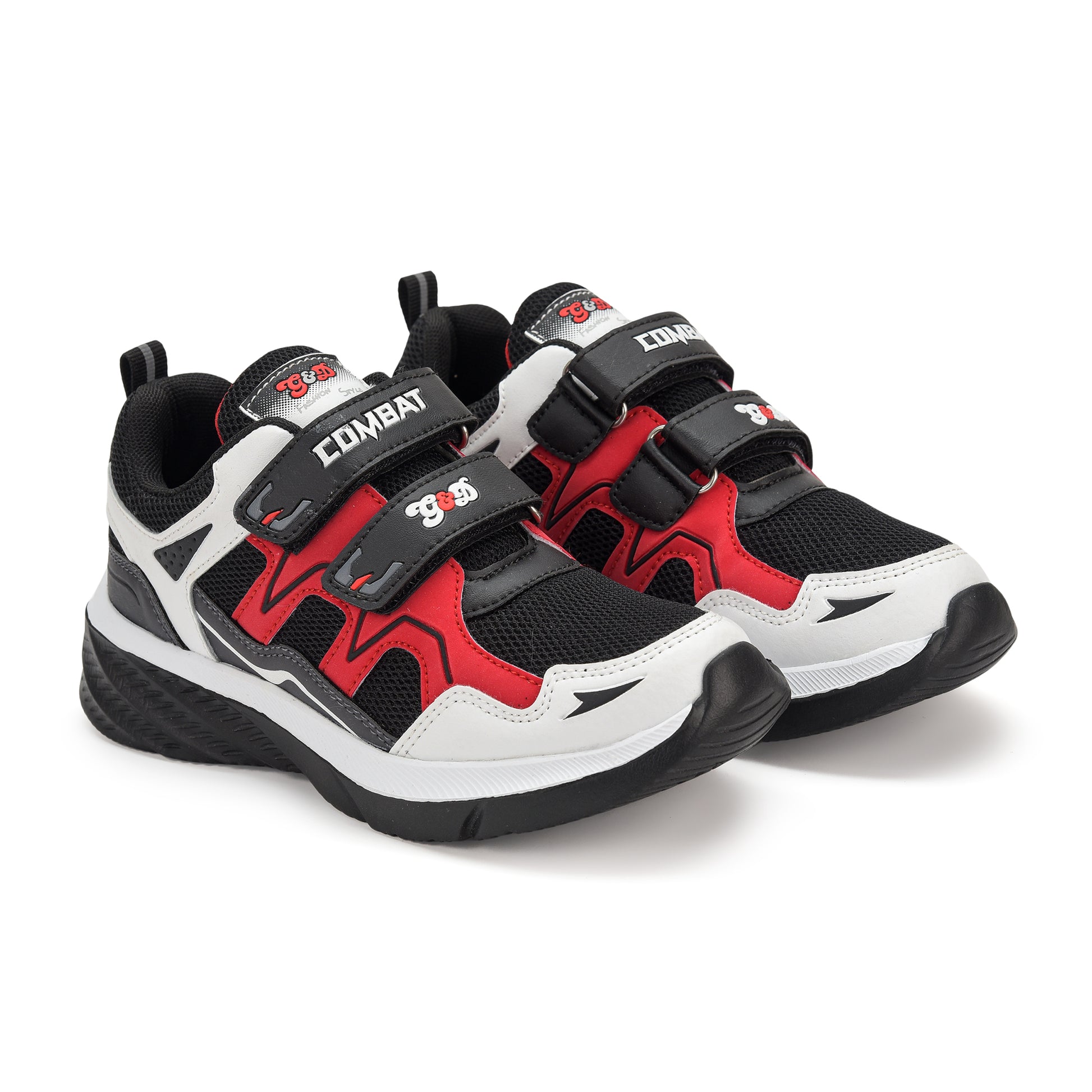 Combat Kids Sneakers – Velcro Durable Unisex Shoes