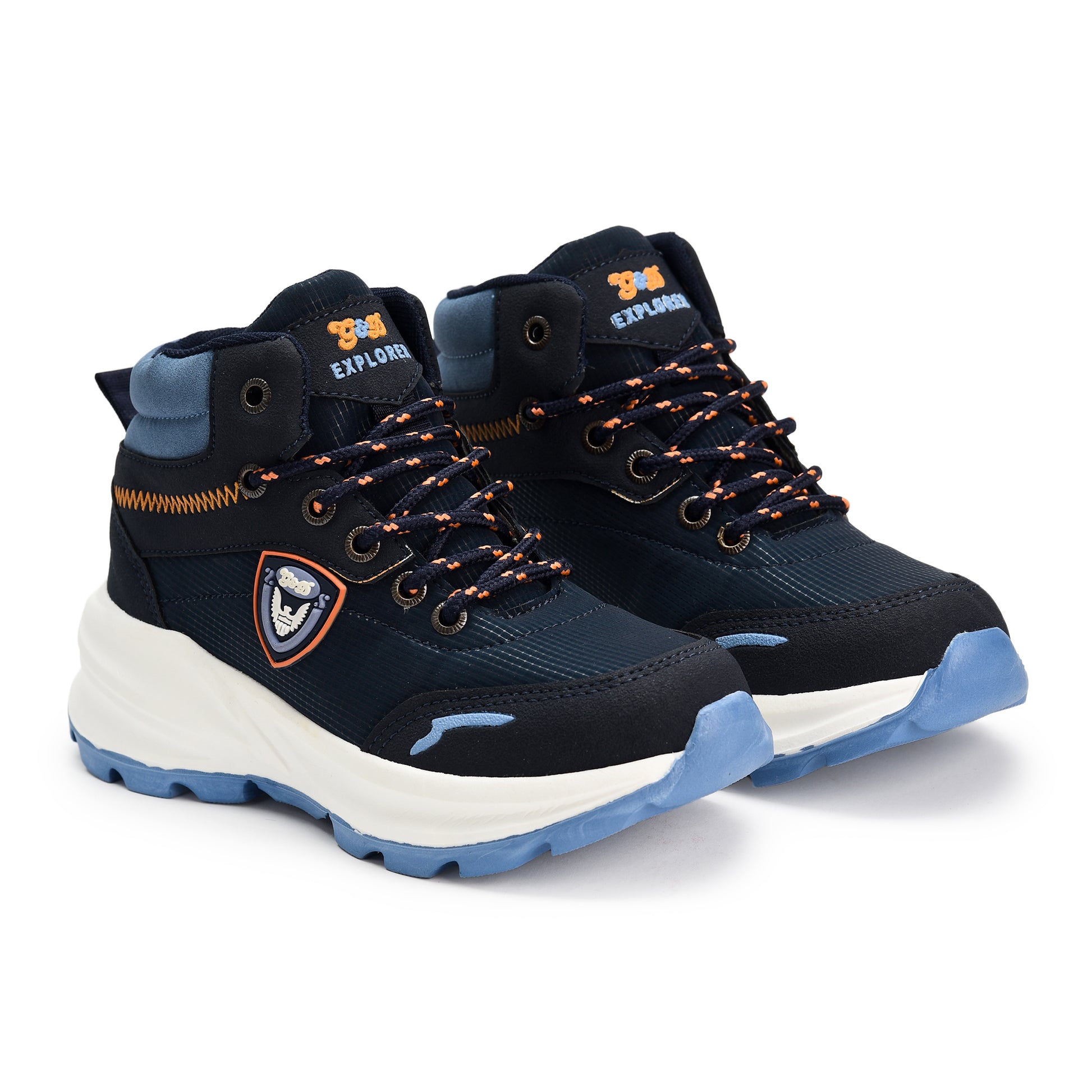 Explorer Kids Sports Shoes – Lace-Up Outdoor Unisex Shoes