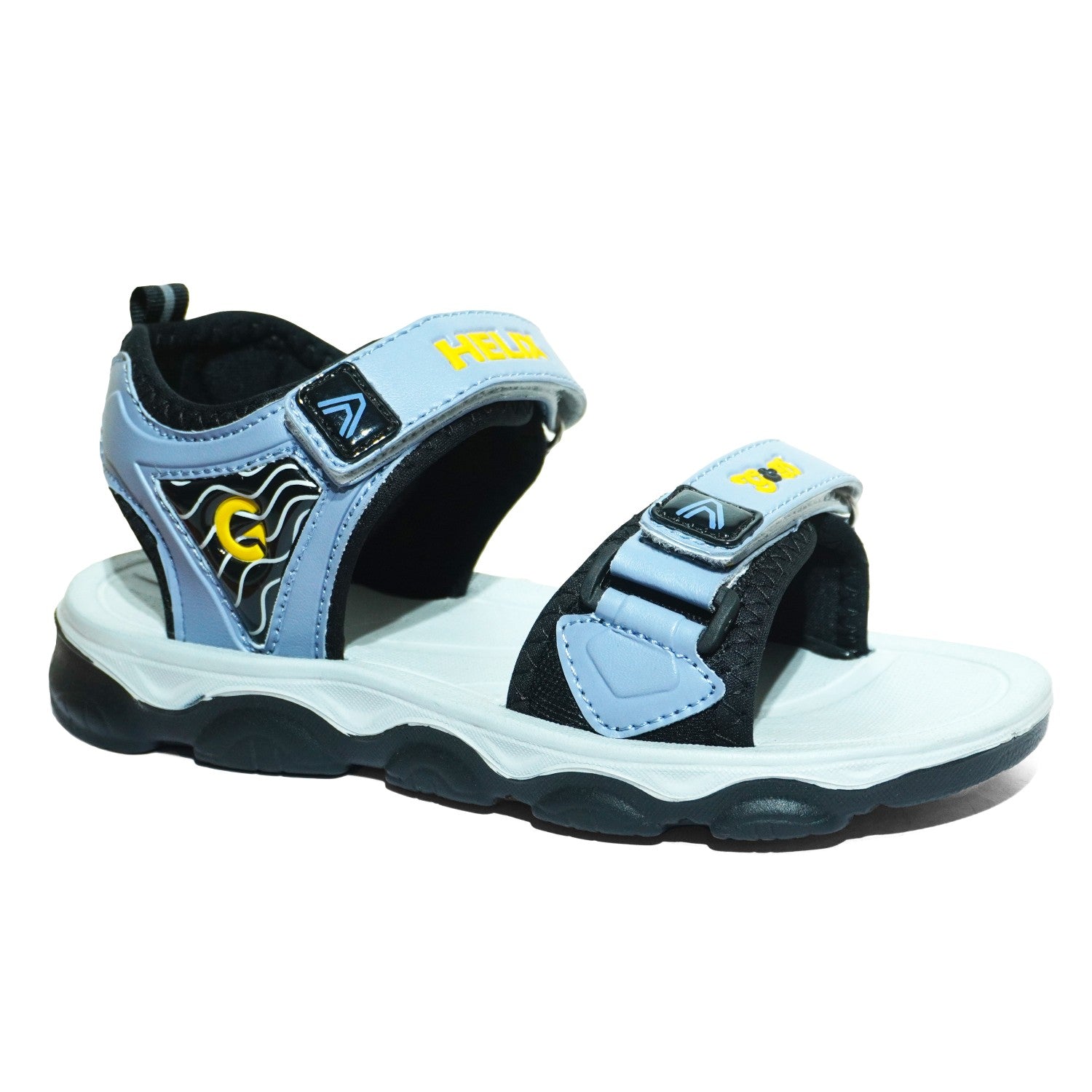 Helix Kids Sandals – Velcro Two-Tone Unisex Sandals