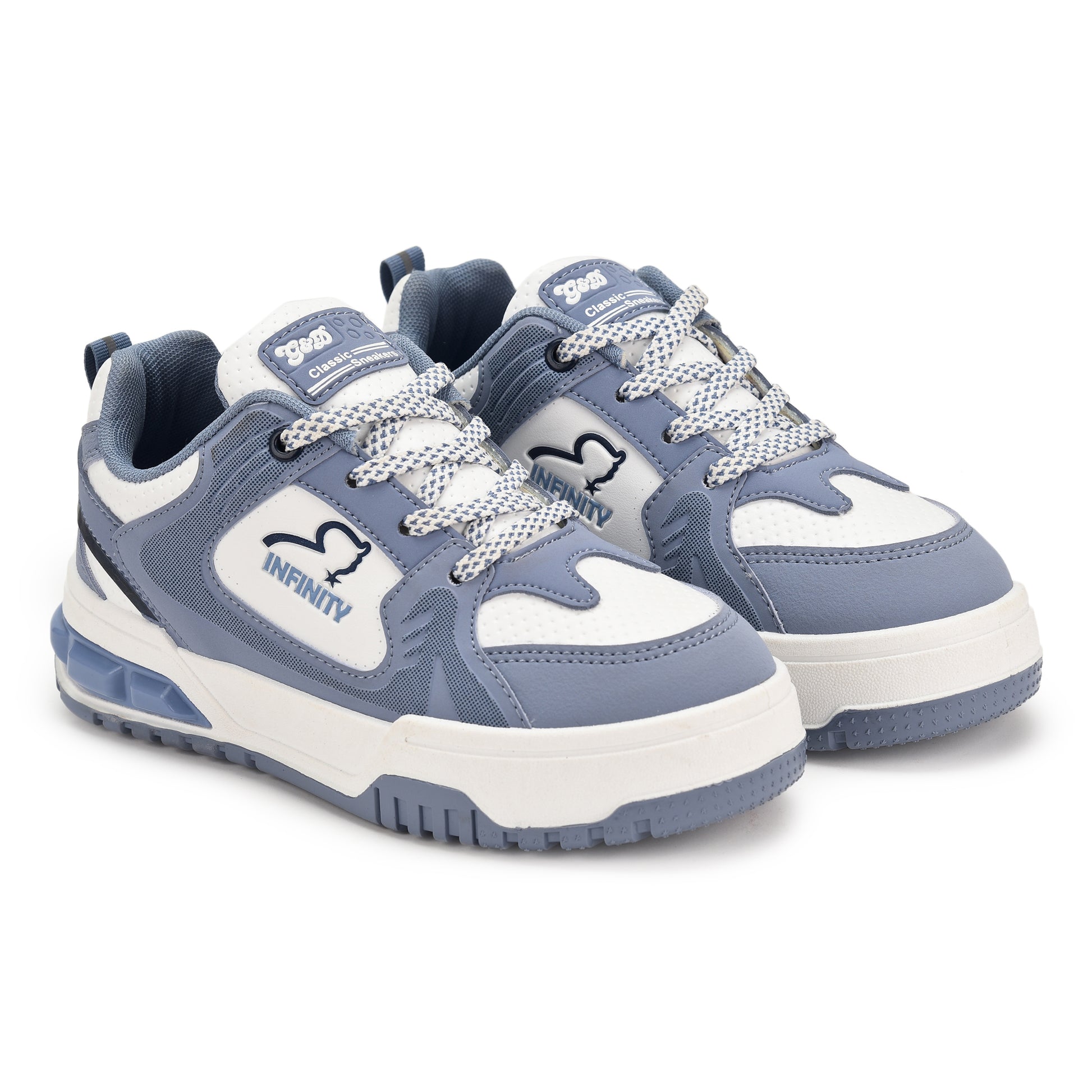 Infinity Kids Sneakers – Lace-Up Unisex Shoes