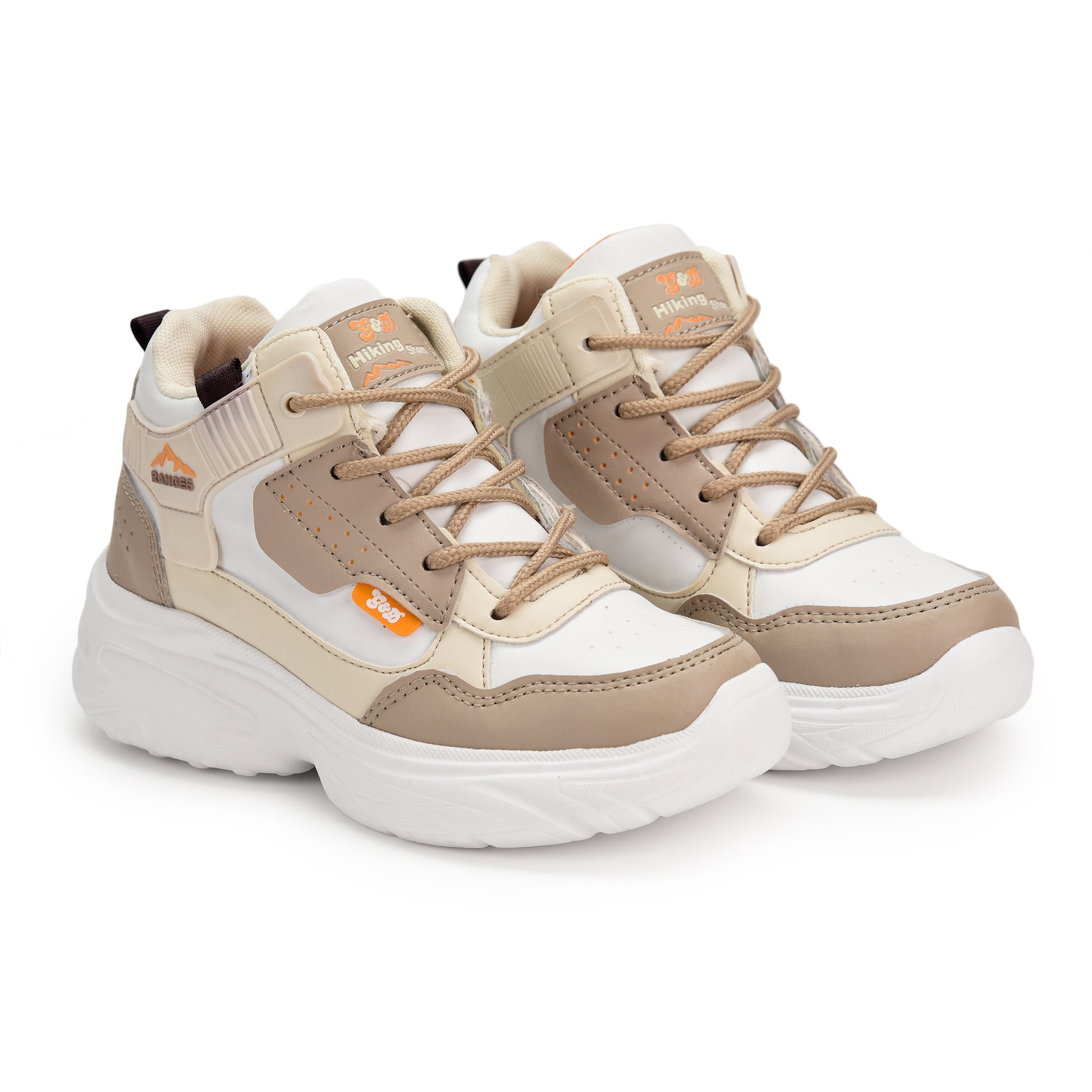 Ranges Kids Sneakers – Lace-Up All-Terrain Sports Shoes