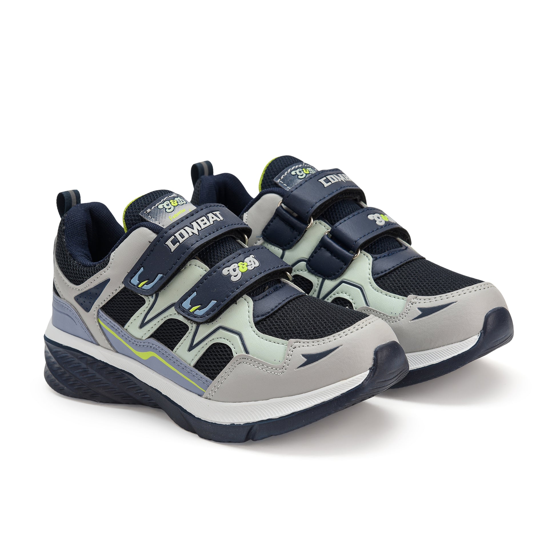 Combat Kids Sneakers – Velcro Durable Unisex Shoes
