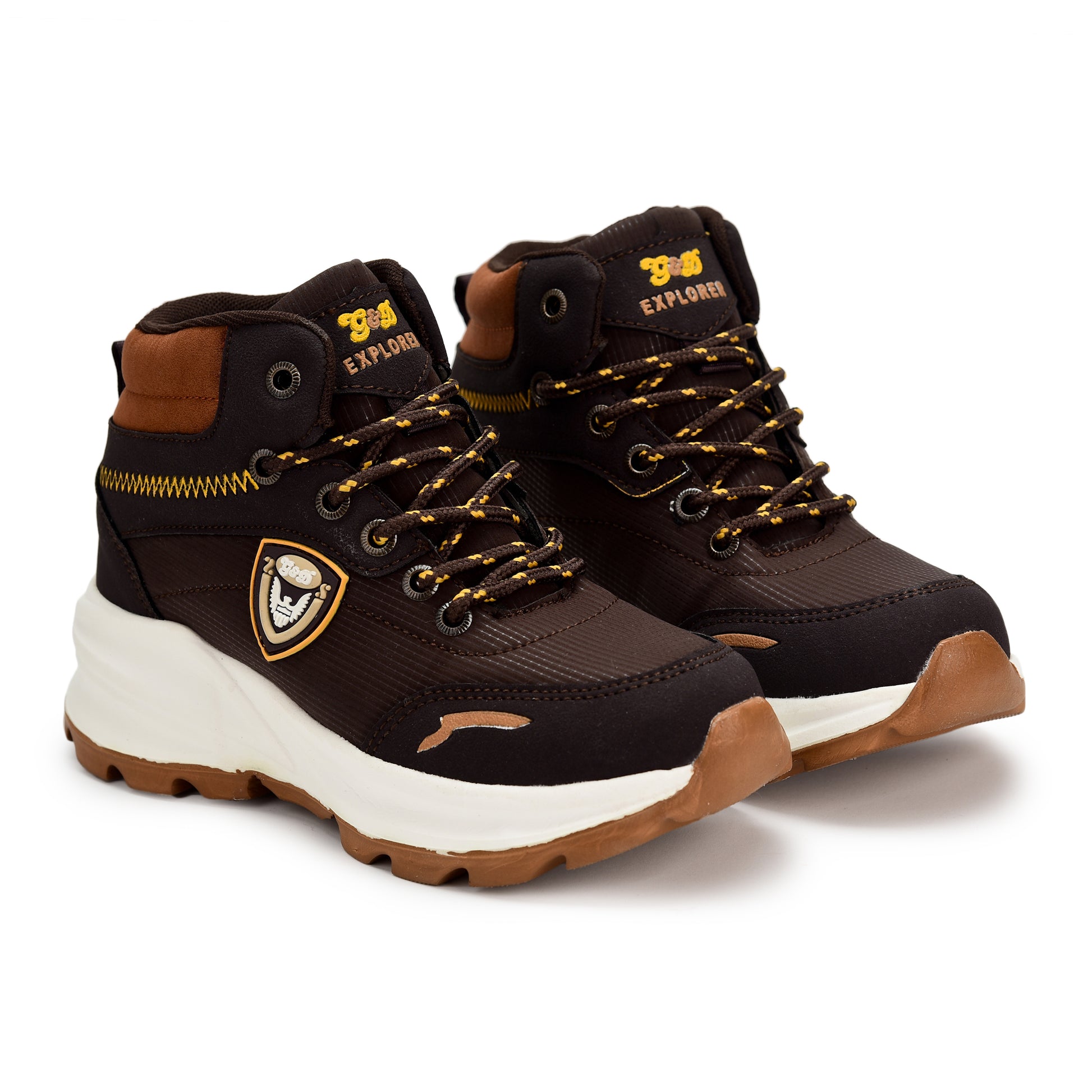 Explorer Kids Sports Shoes – Lace-Up Outdoor Unisex Shoes
