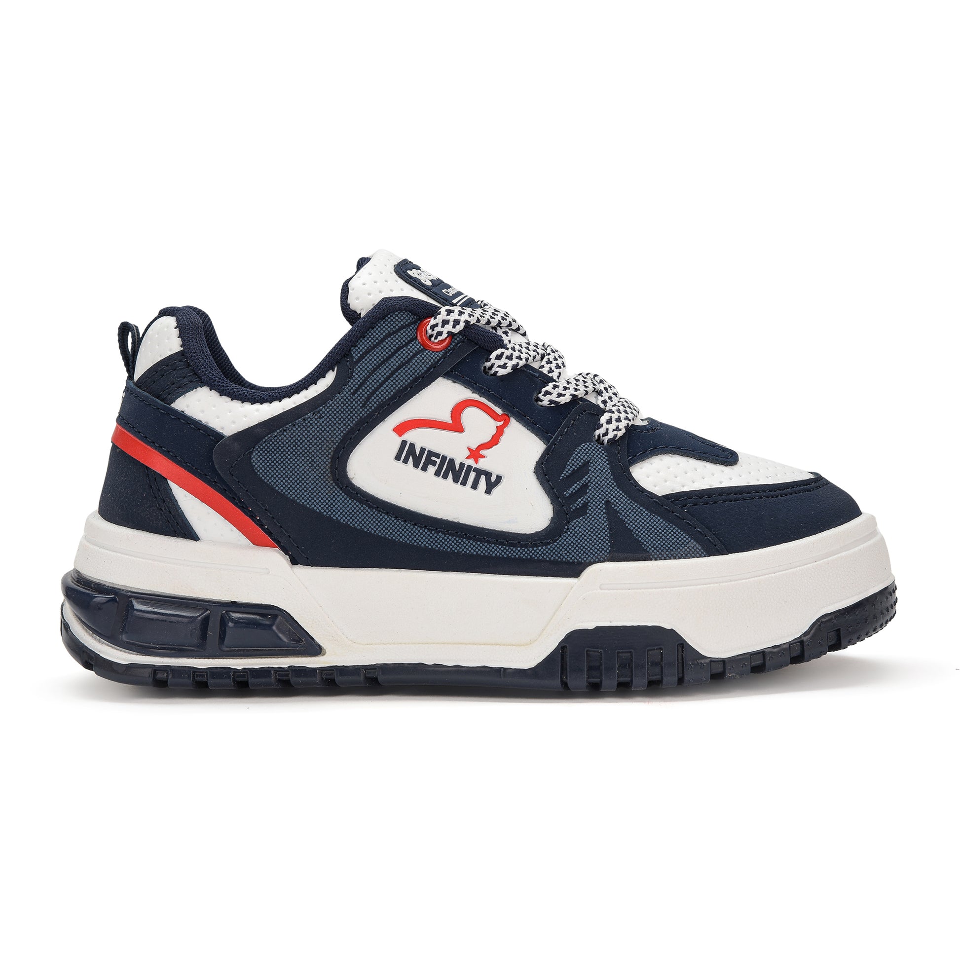 Infinity Kids Sneakers – Lace-Up Unisex Shoes