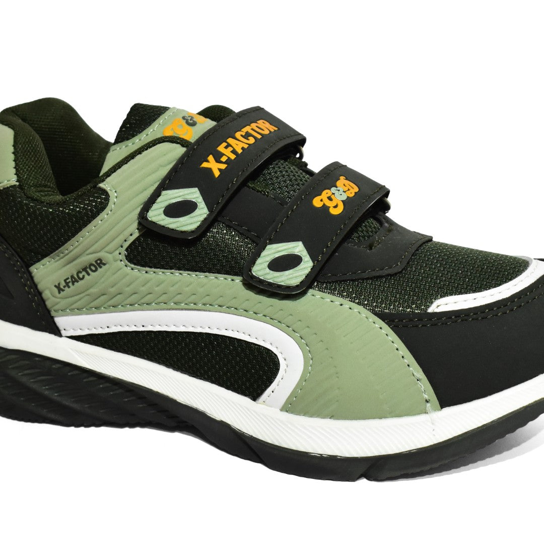 X-Factor Kids Sports Shoes – Velcro Outdoor Unisex Shoes