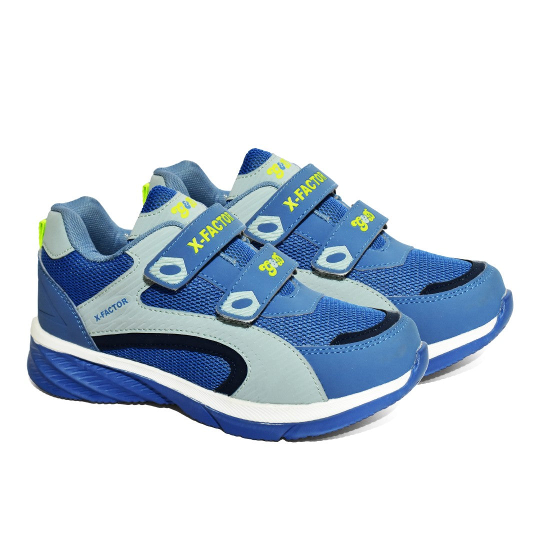 X-Factor Kids Sports Shoes – Velcro Outdoor Unisex Shoes