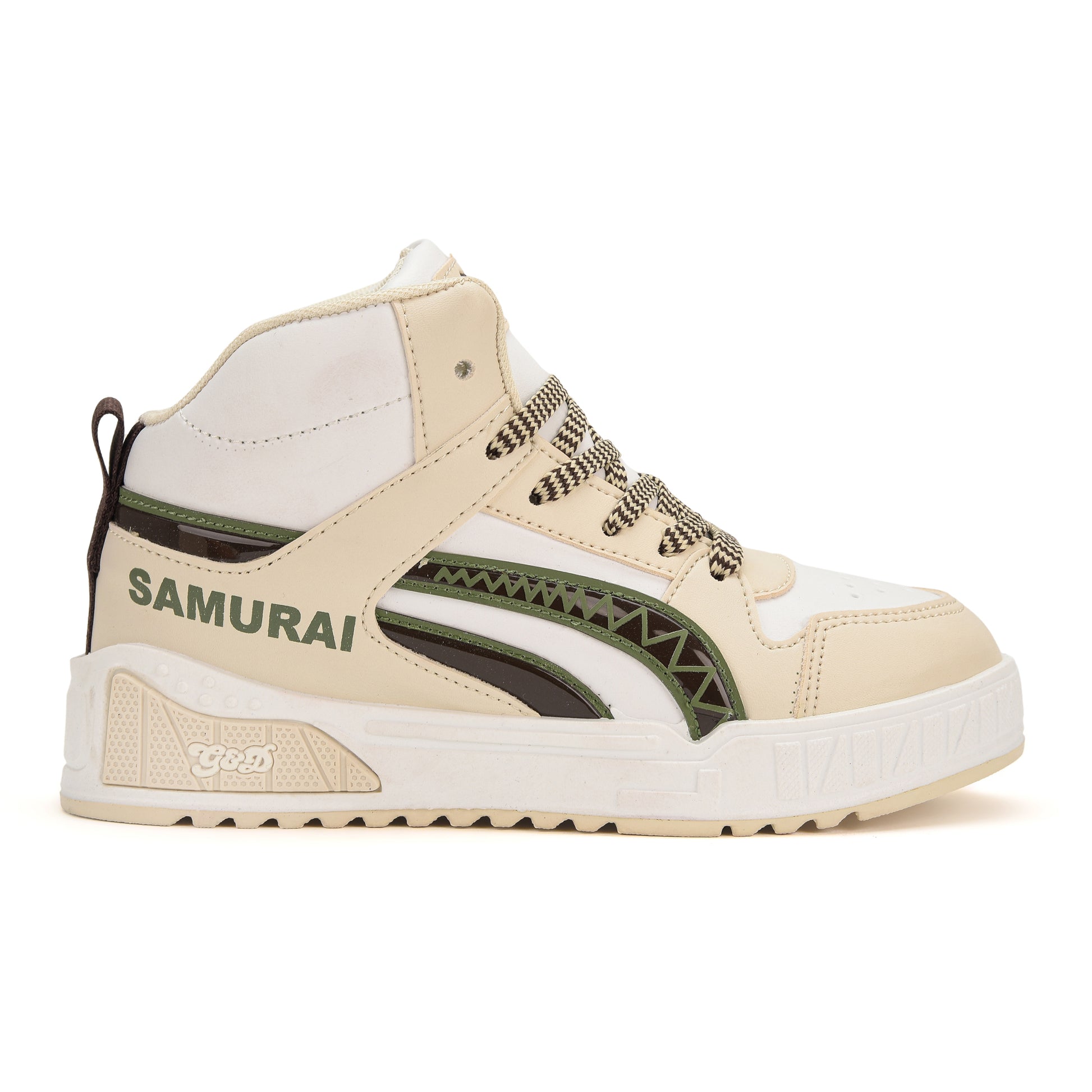 Samurai Kids Sneakers – Lace-Up Stylish Unisex Shoes