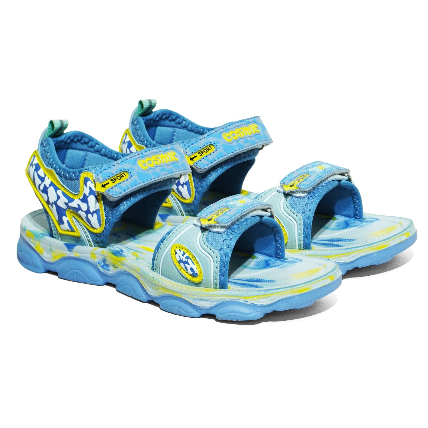Cosmic Kids Sandals – Velcro Outdoor Unisex Sandals