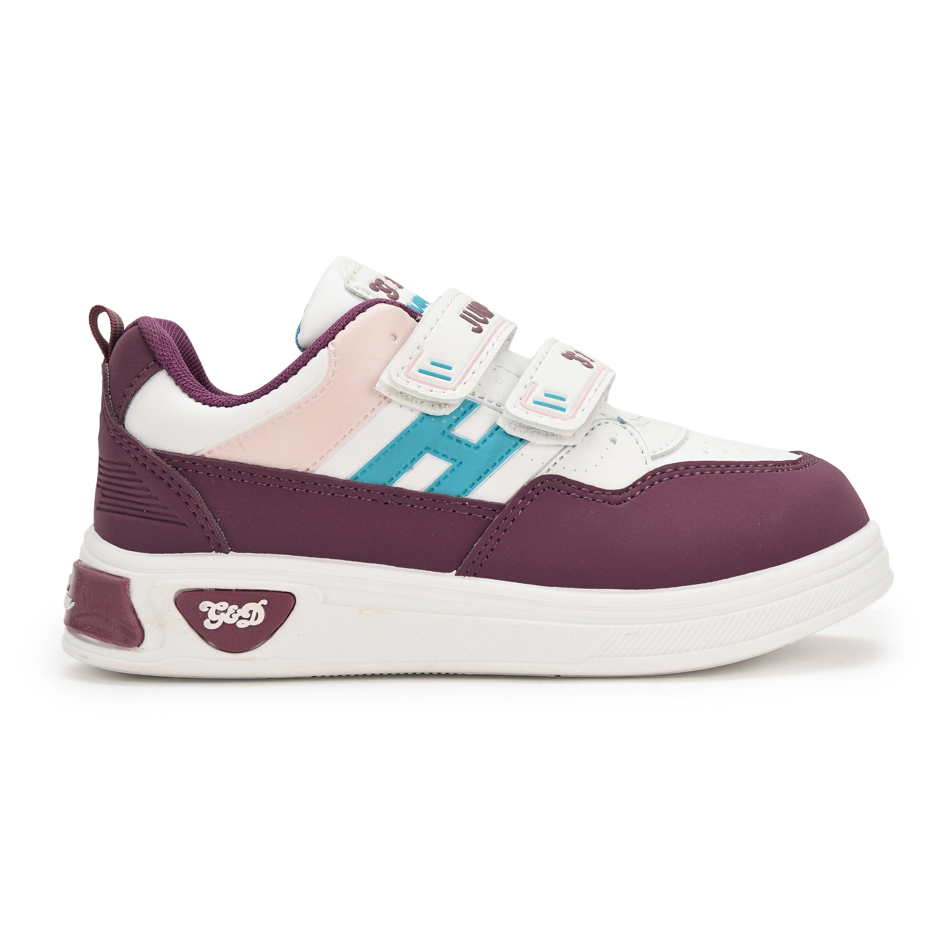 Jumpers Kids Sneakers – Velcro Easy-Wear Unisex Shoes