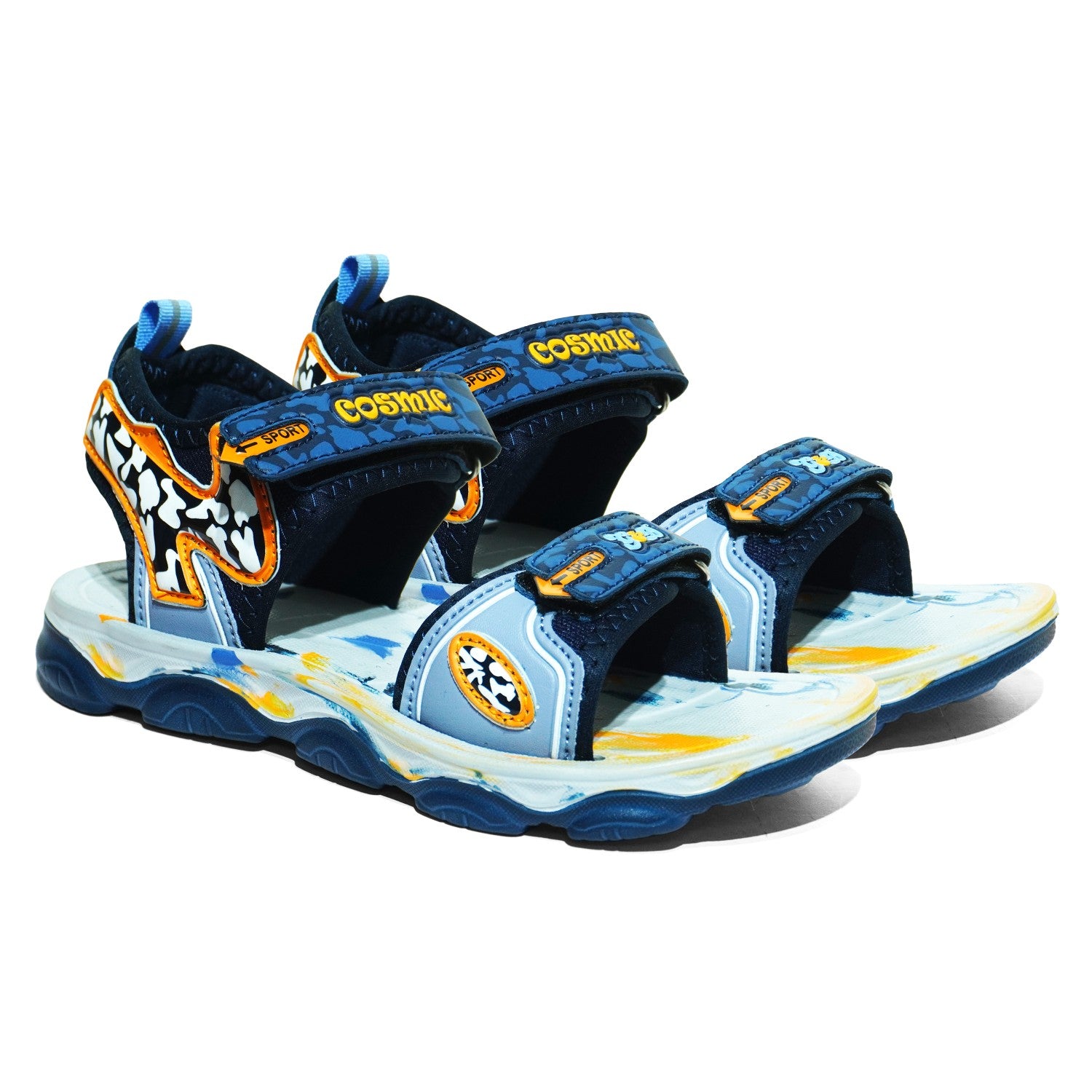 Cosmic Kids Sandals – Velcro Outdoor Unisex Sandals