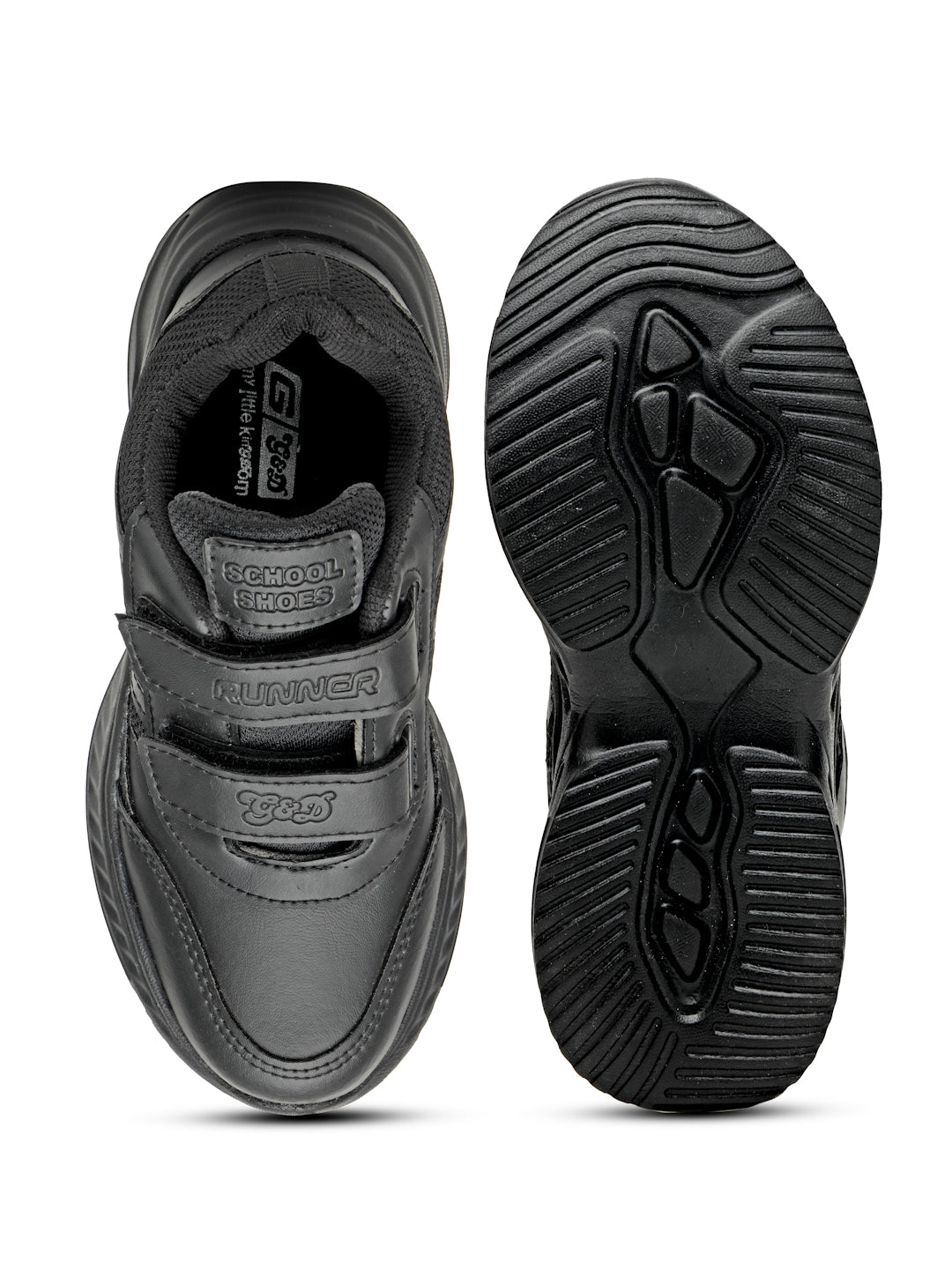 Runner Kids Sneakers – Memory Foam Lace-Up Shoes