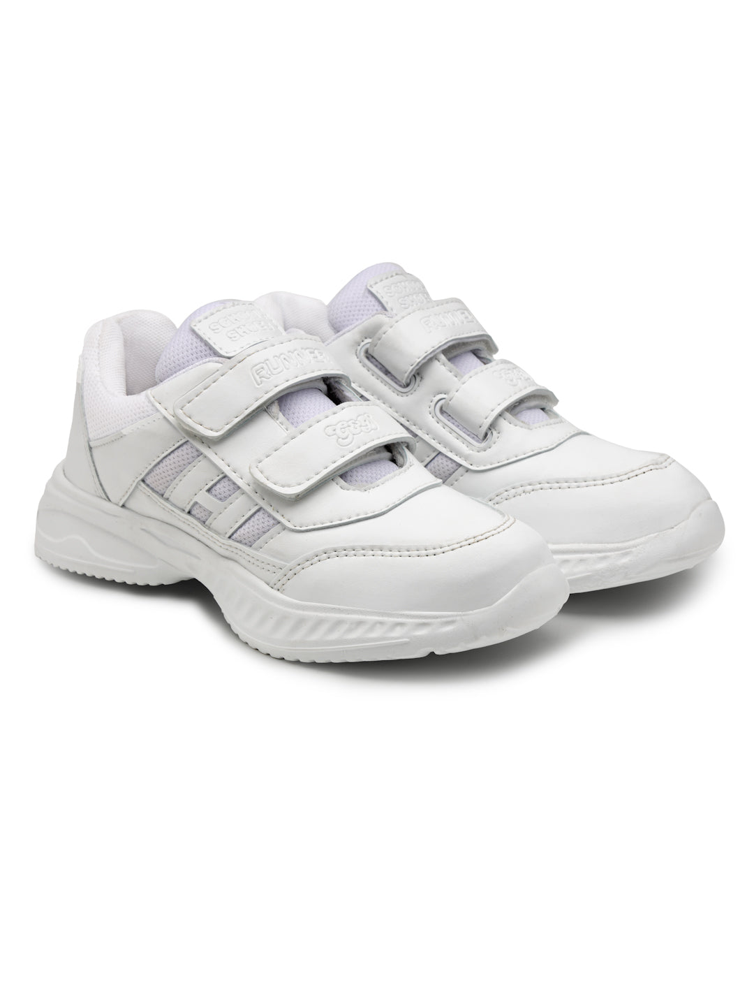 Runner Kids Sneakers – Memory Foam Lace-Up Shoes