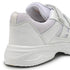 G&D Runner Kids Sneakers in White – Memory Foam Lace-Up Shoes, view 5