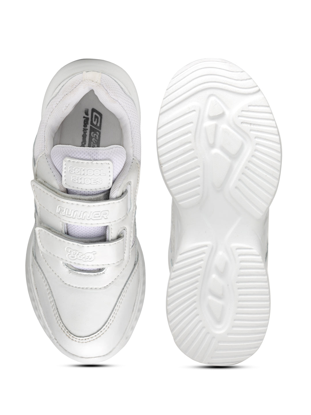 Runner Kids Sneakers – Memory Foam Lace-Up Shoes