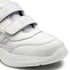 G&D Runner Kids Sneakers in White – Memory Foam Lace-Up Shoes, view 7