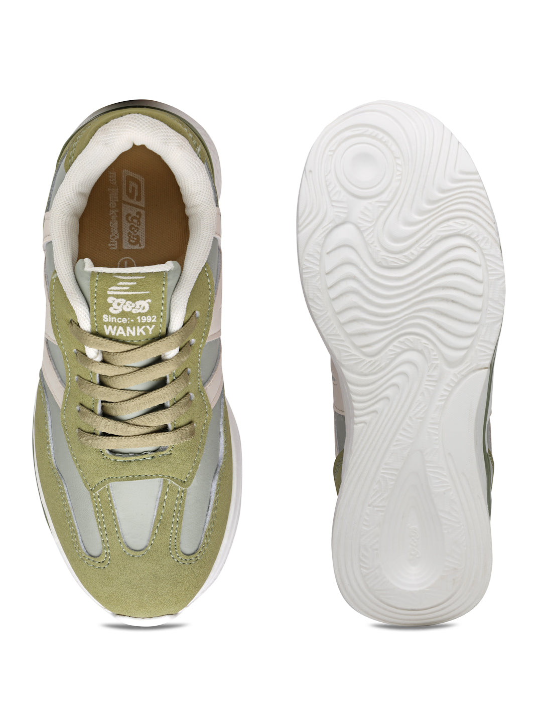 Wanky Kids Sports Shoes – Lace-Up Unisex Athletic Shoes