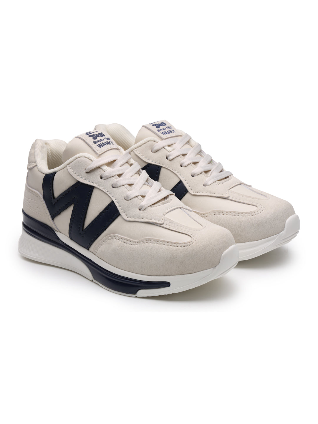 Wanky Kids Sports Shoes – Lace-Up Unisex Athletic Shoes