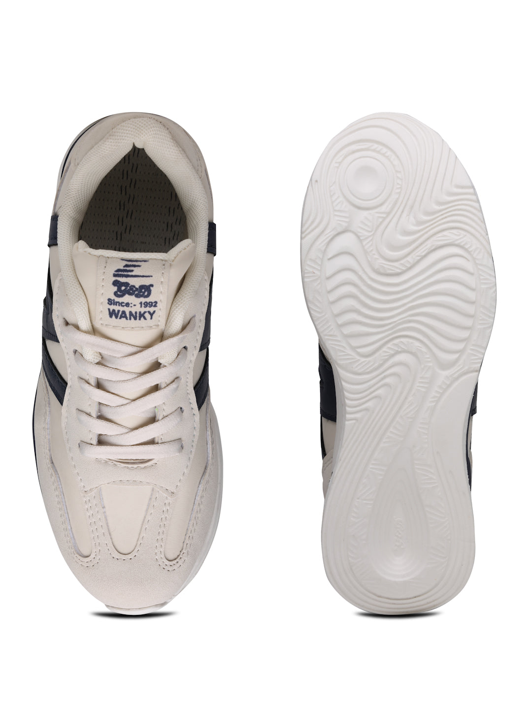 Wanky Kids Sports Shoes – Lace-Up Unisex Athletic Shoes