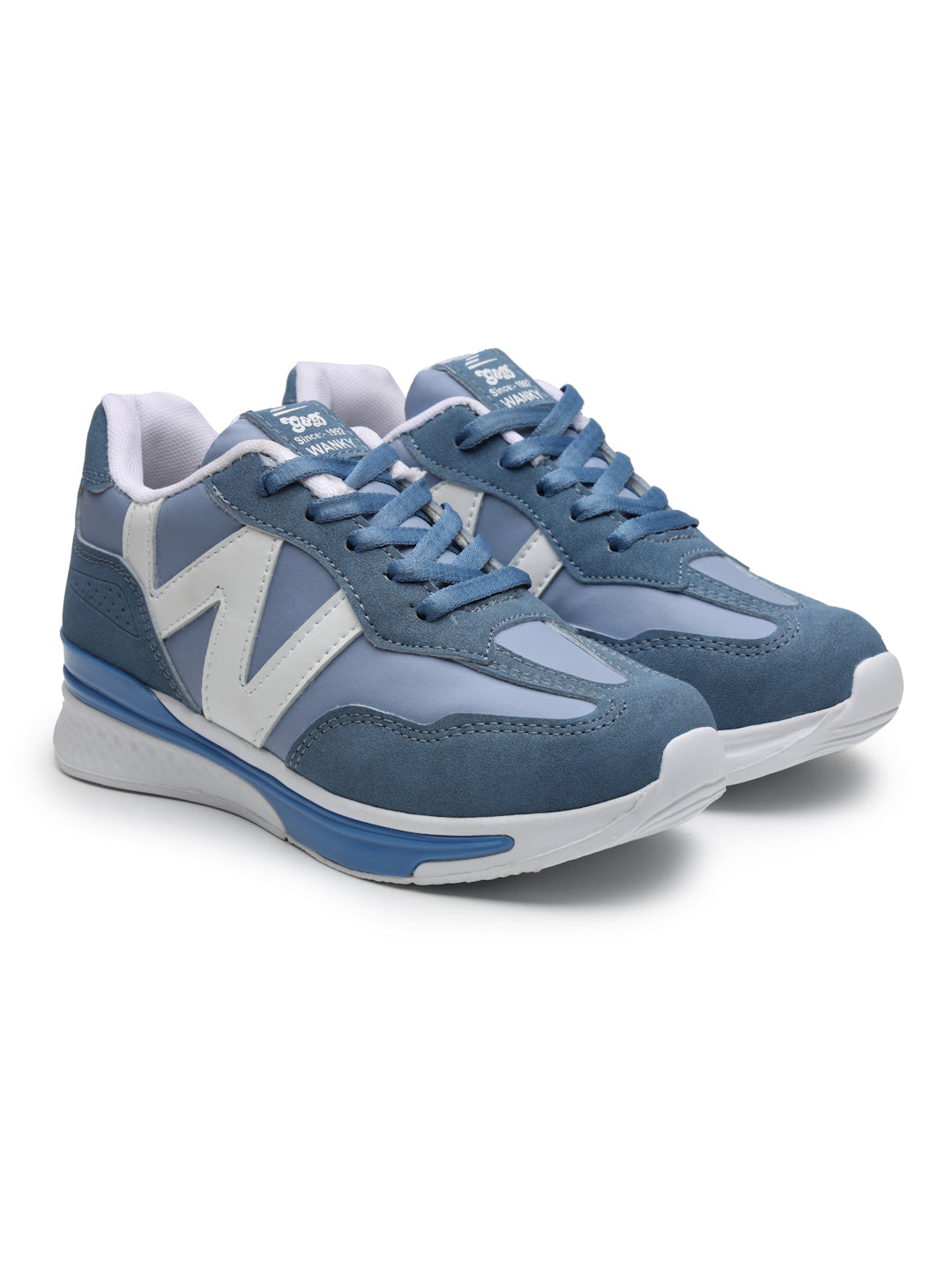 Wanky Kids Sports Shoes – Lace-Up Unisex Athletic Shoes