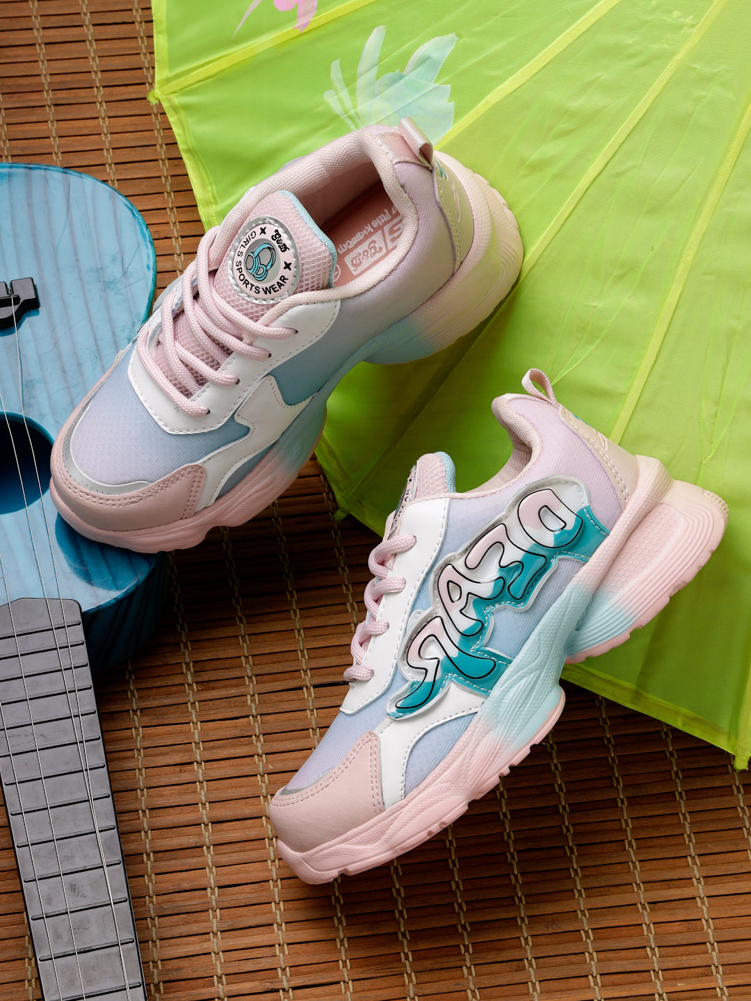 Dear Kids Sports Shoes – Soft Cushioned Lace-Up Shoes