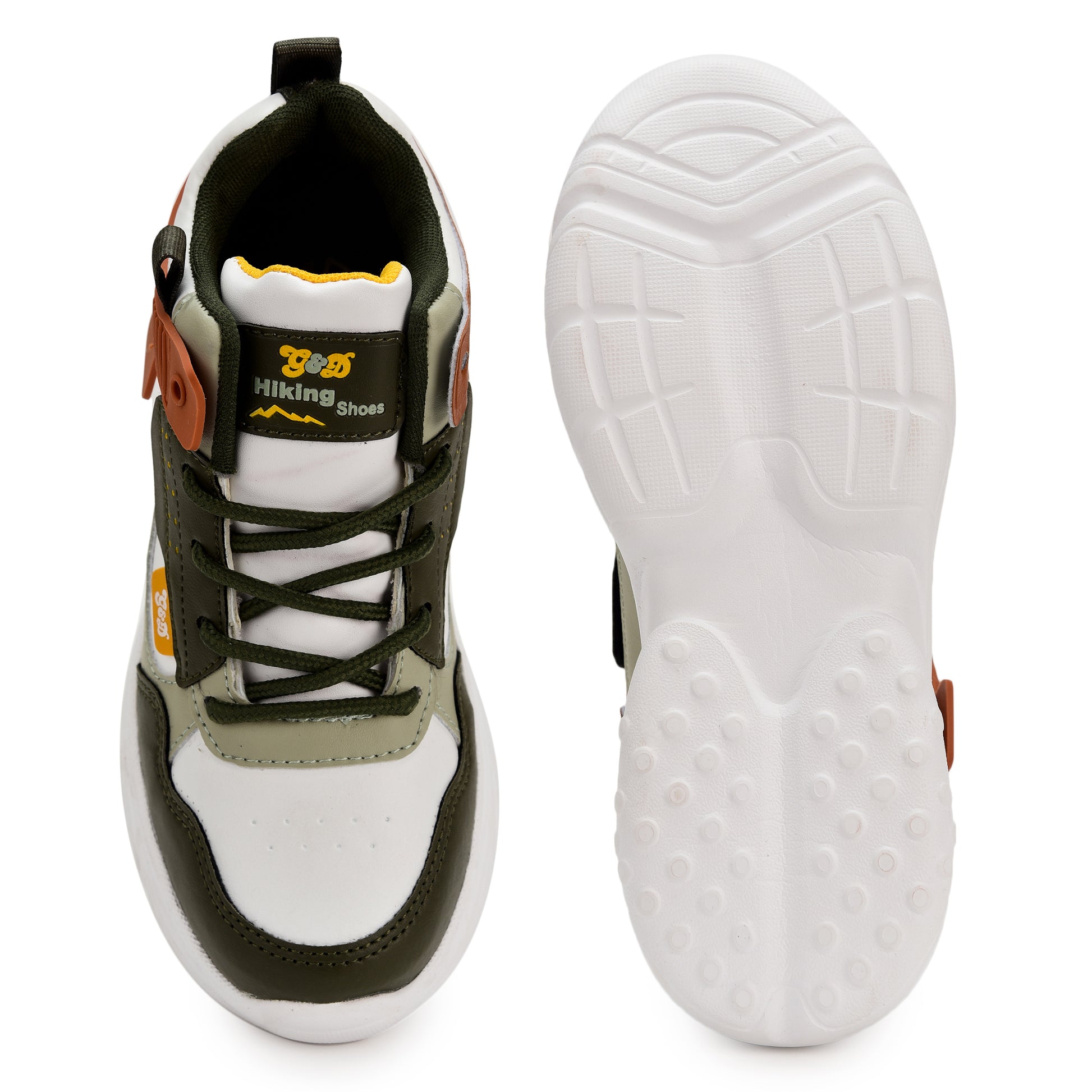 Ranges Kids Sneakers – Lace-Up All-Terrain Sports Shoes