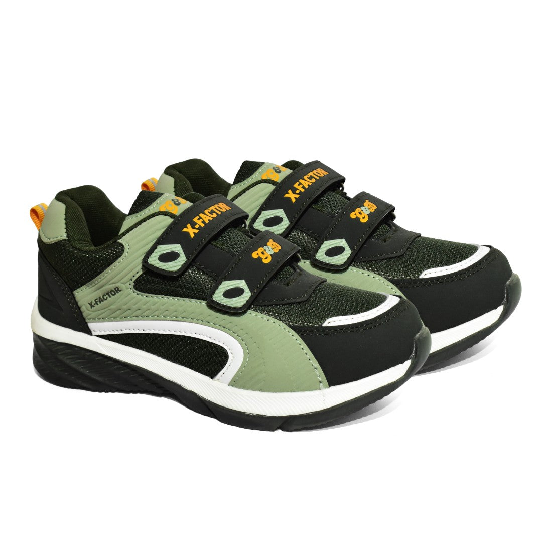 X-Factor Kids Sports Shoes – Velcro Outdoor Unisex Shoes