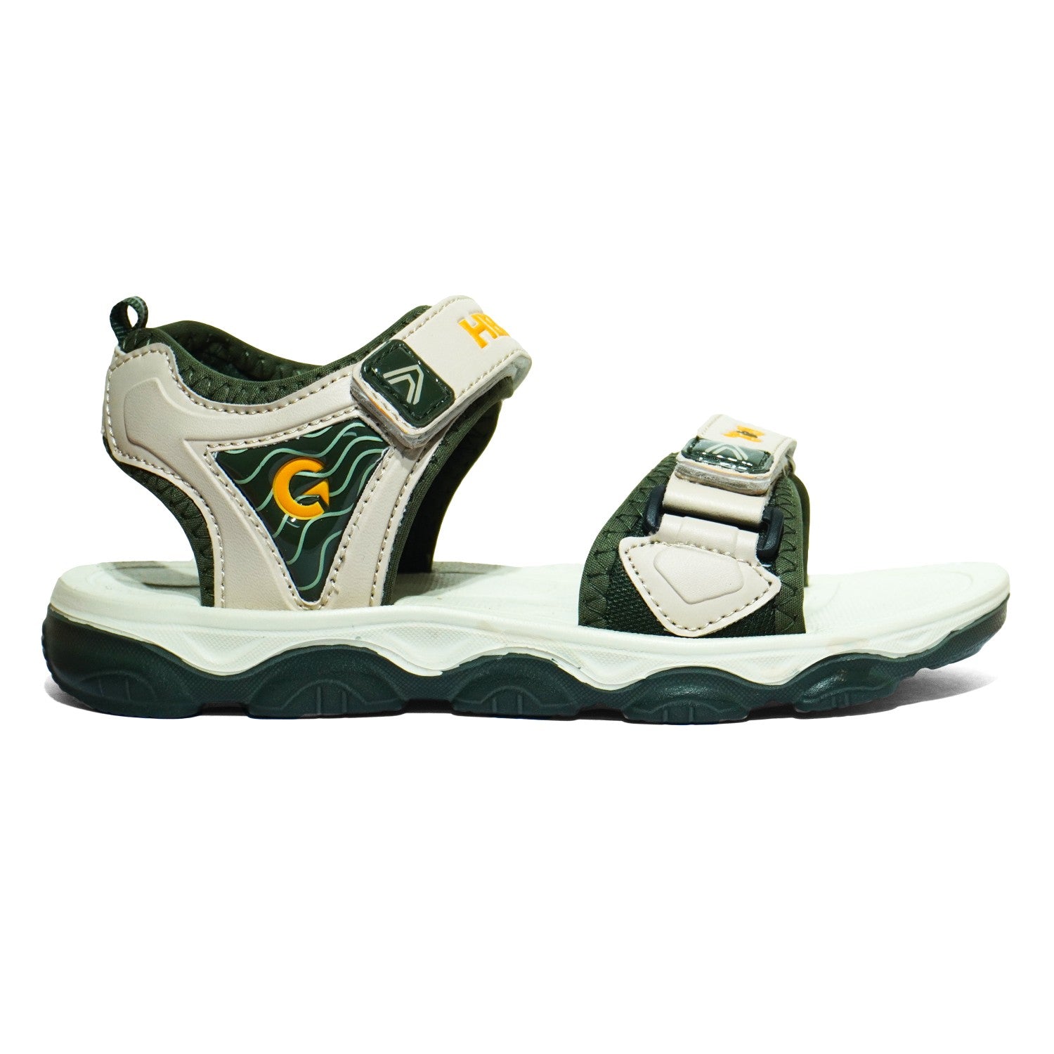 Helix Kids Sandals – Velcro Two-Tone Unisex Sandals