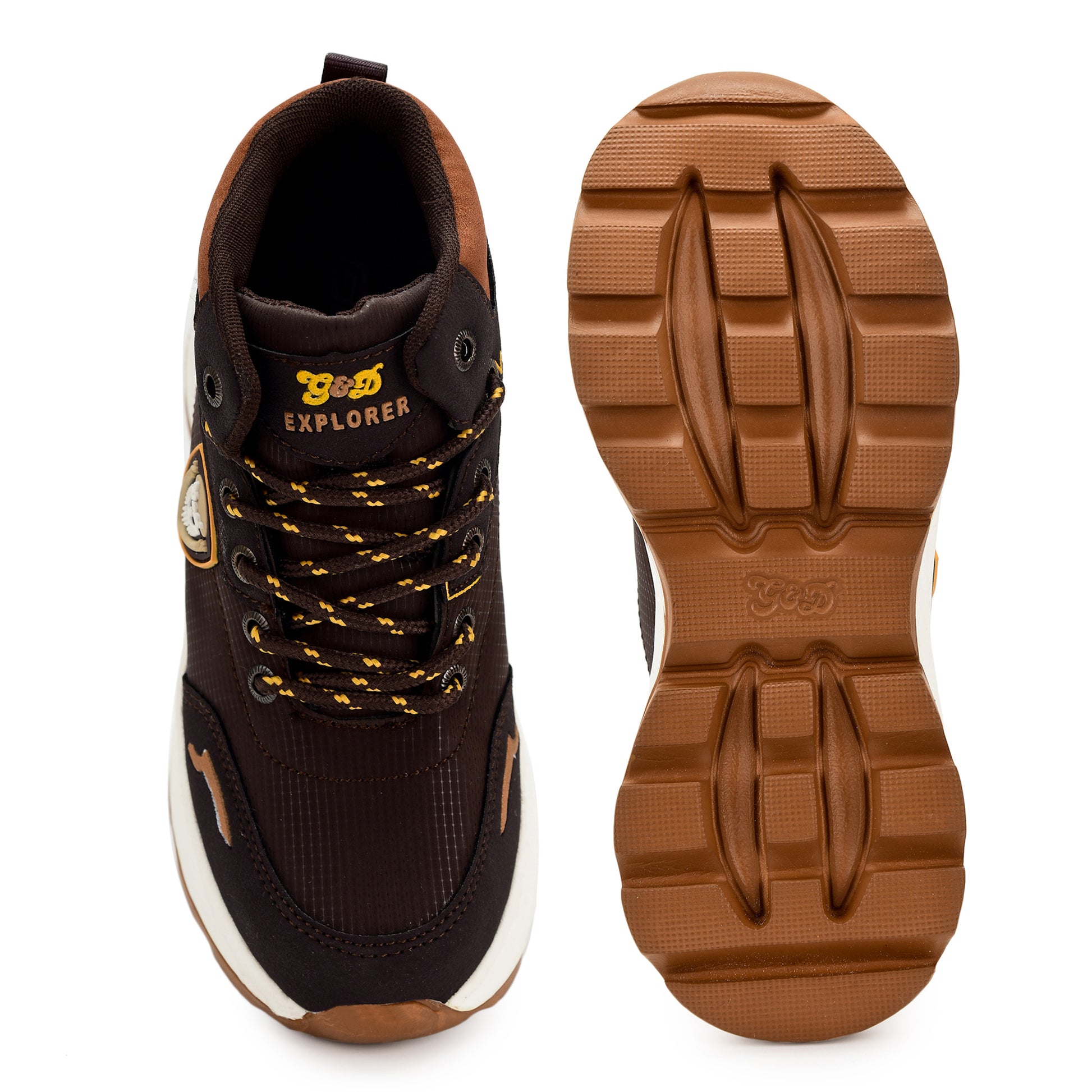 Explorer Kids Sports Shoes – Lace-Up Outdoor Unisex Shoes