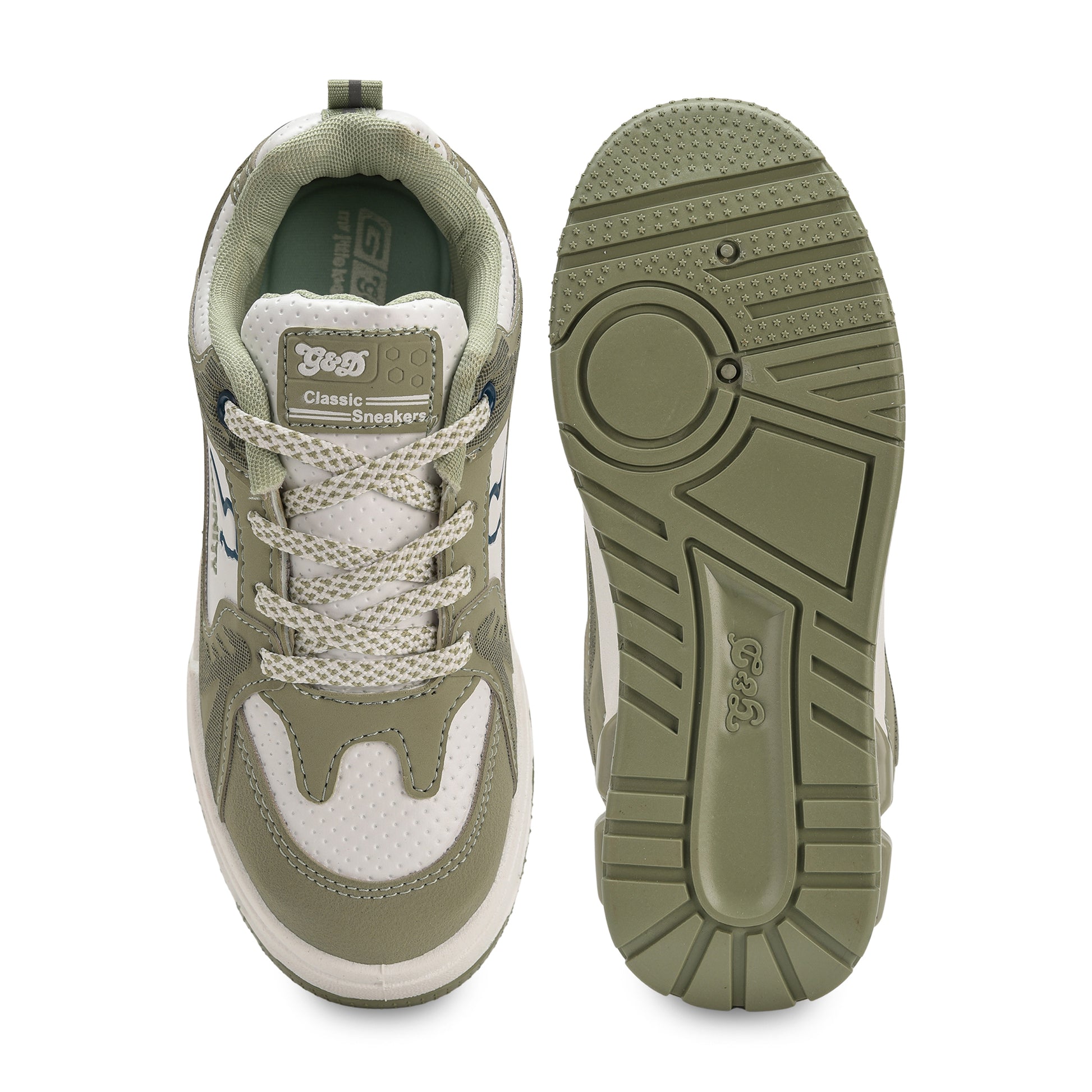 Infinity Kids Sneakers – Lace-Up Unisex Shoes