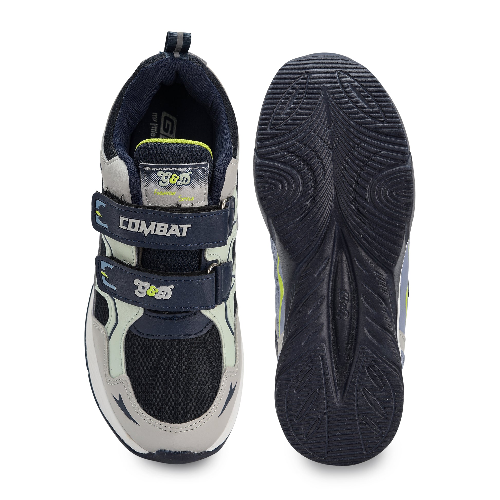Combat Kids Sneakers – Velcro Durable Unisex Shoes