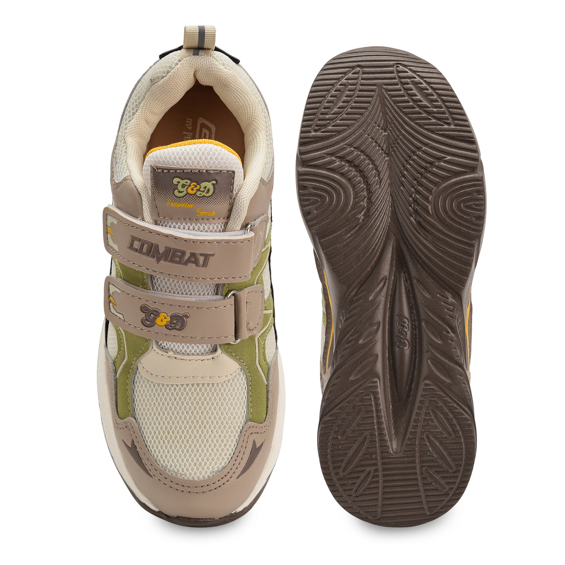 Combat Kids Sneakers – Velcro Durable Unisex Shoes