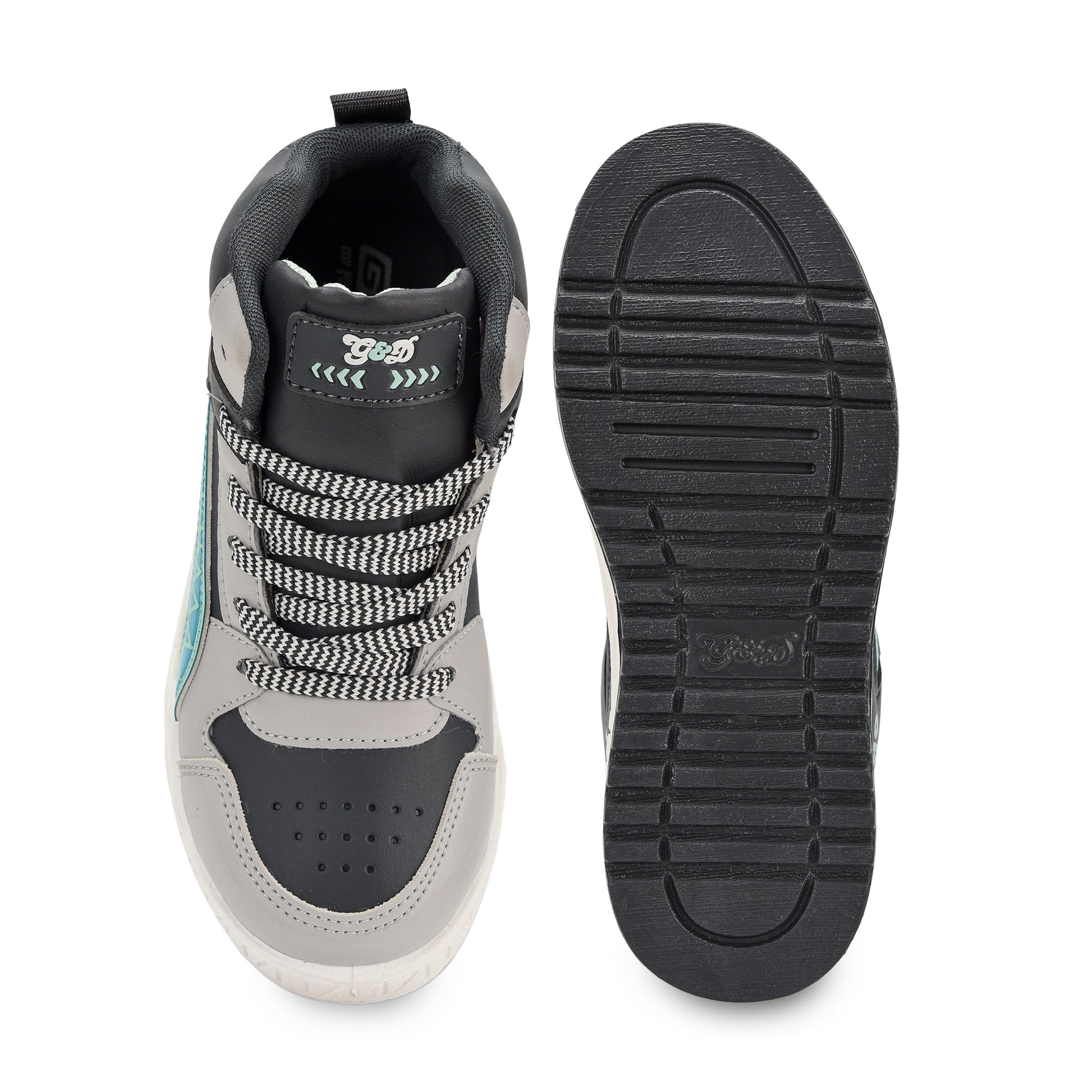 Samurai Kids Sneakers – Lace-Up Stylish Unisex Shoes