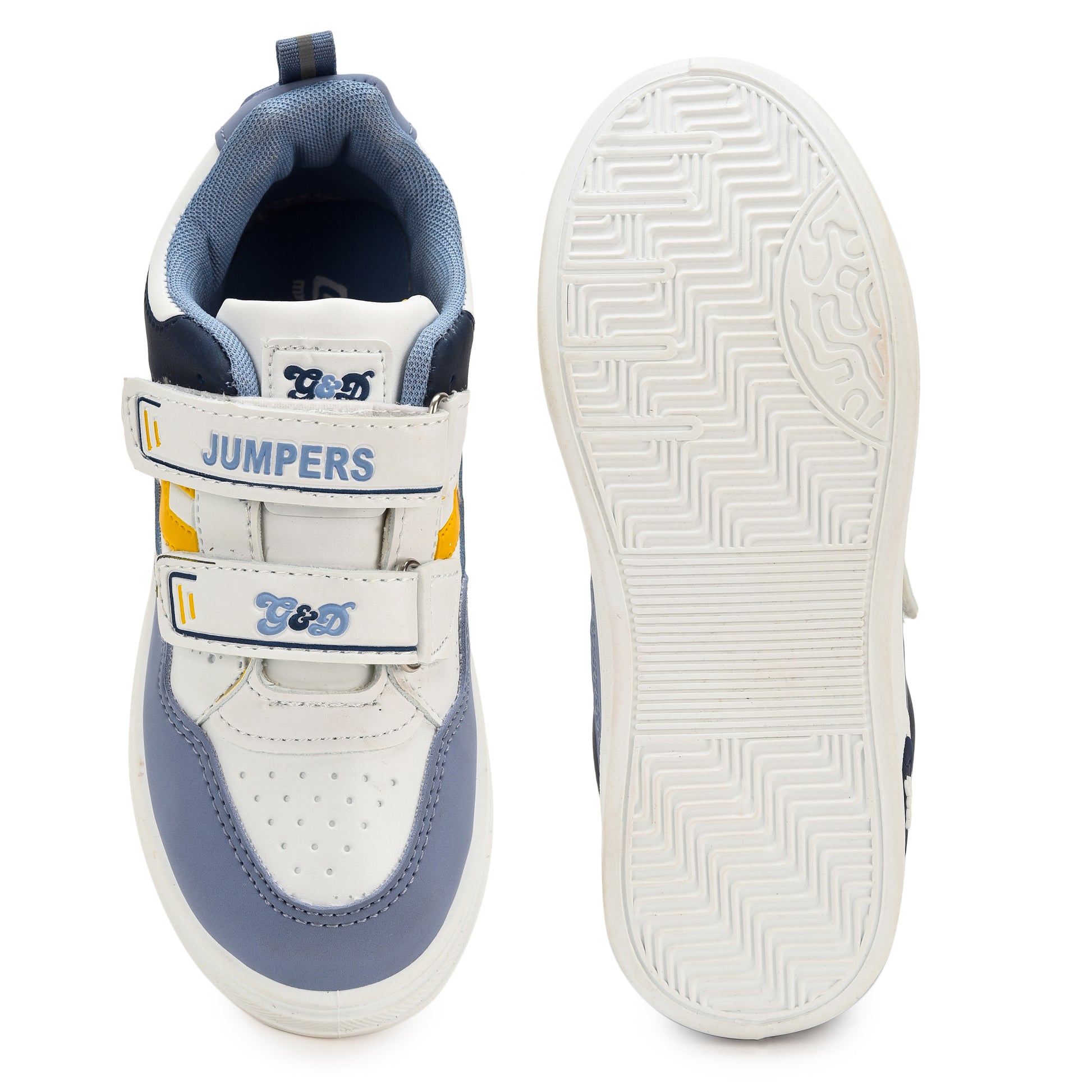 Jumpers Kids Sneakers – Velcro Easy-Wear Unisex Shoes