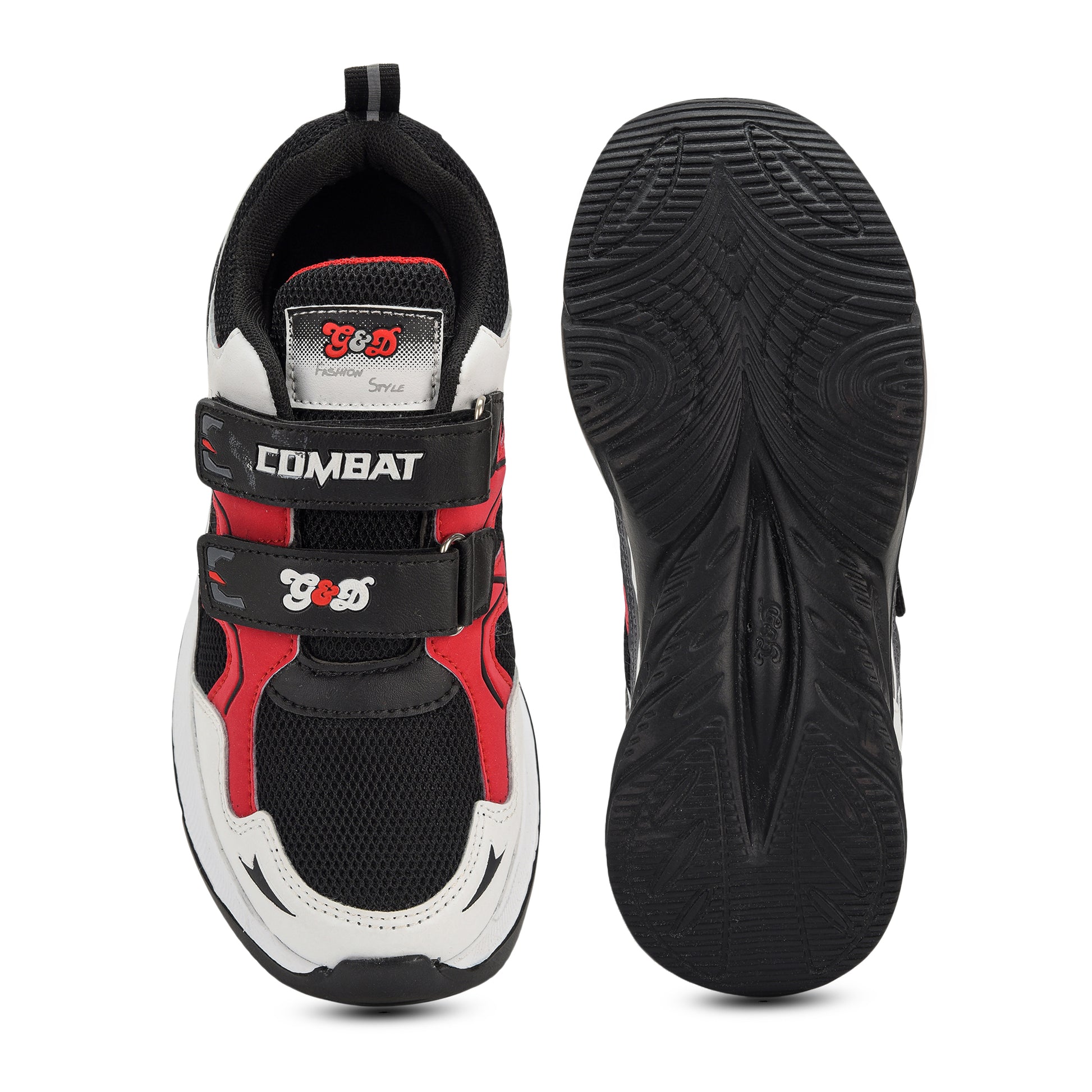 Combat Kids Sneakers – Velcro Durable Unisex Shoes