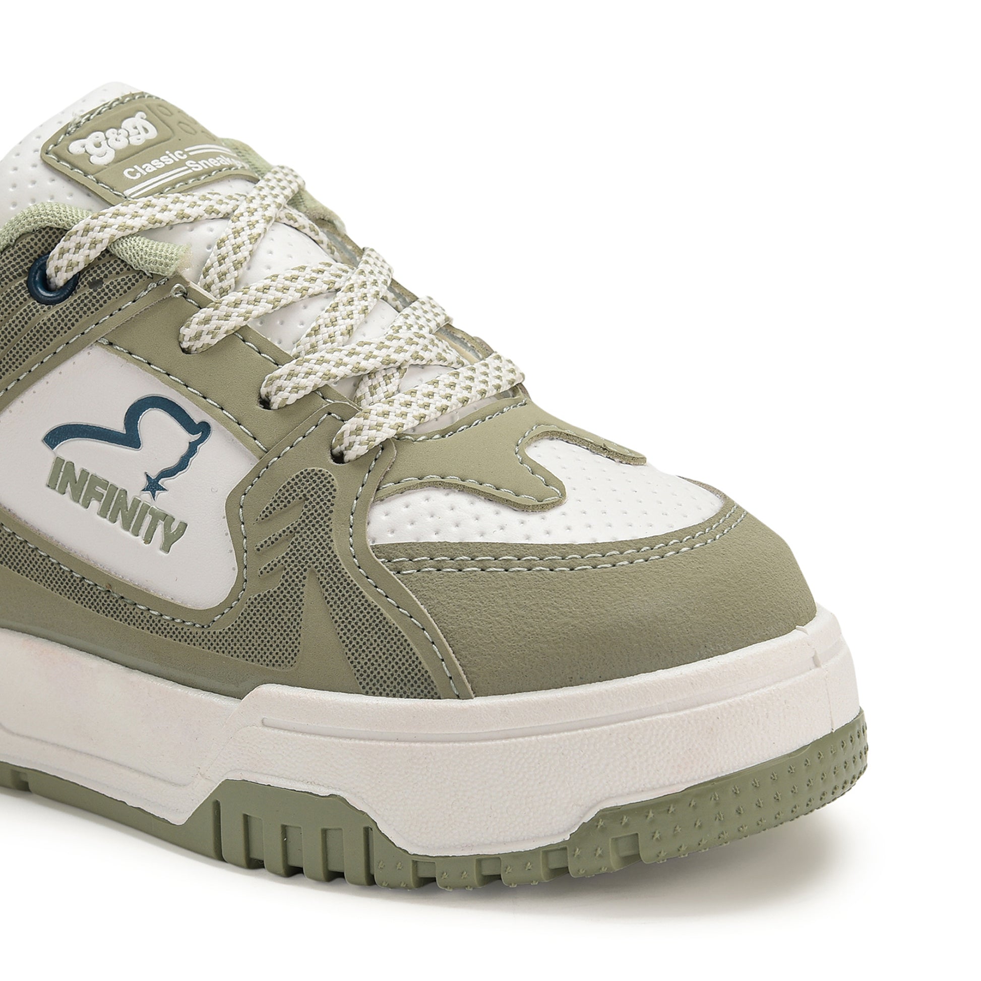 Infinity Kids Sneakers – Lace-Up Unisex Shoes
