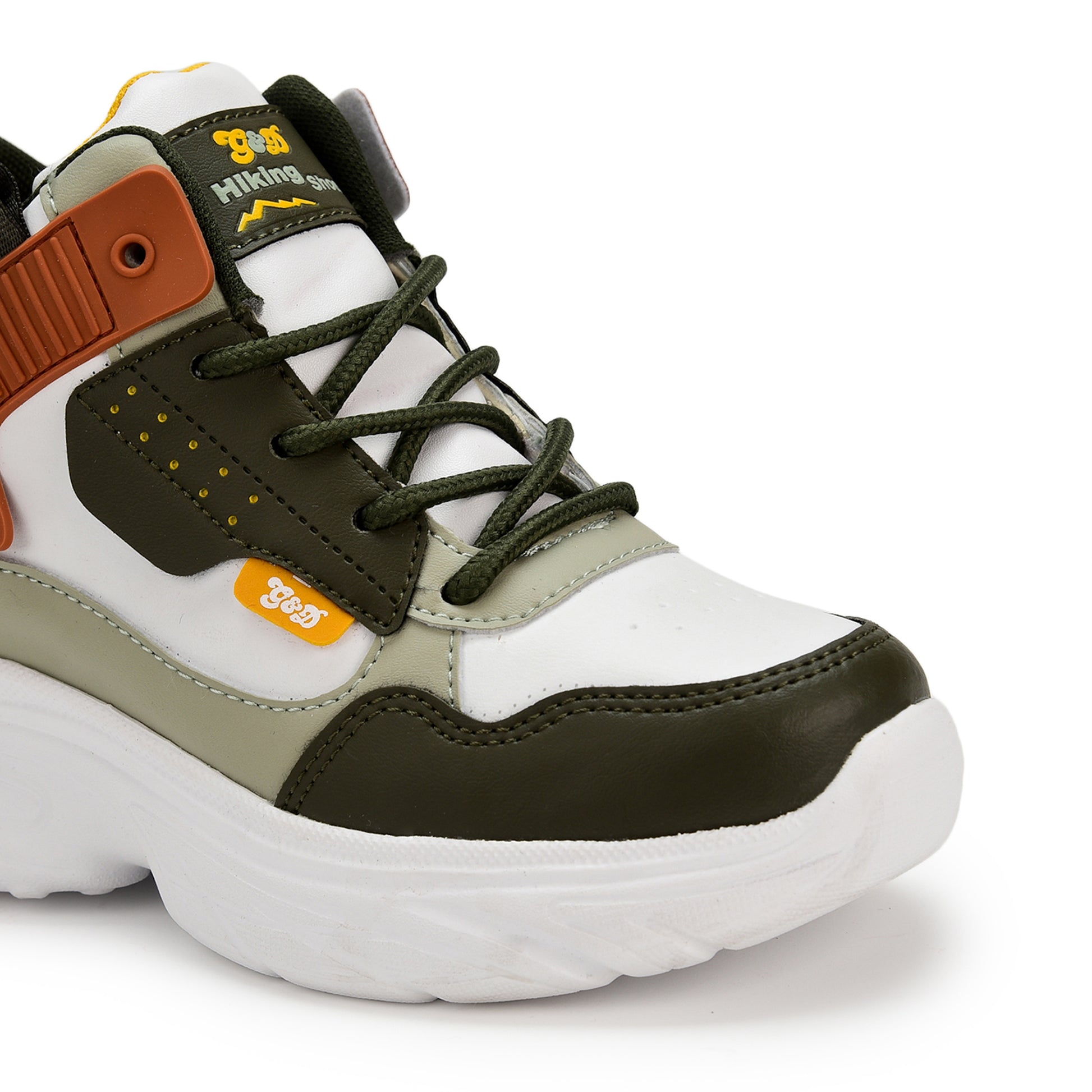 Ranges Kids Sneakers – Lace-Up All-Terrain Sports Shoes