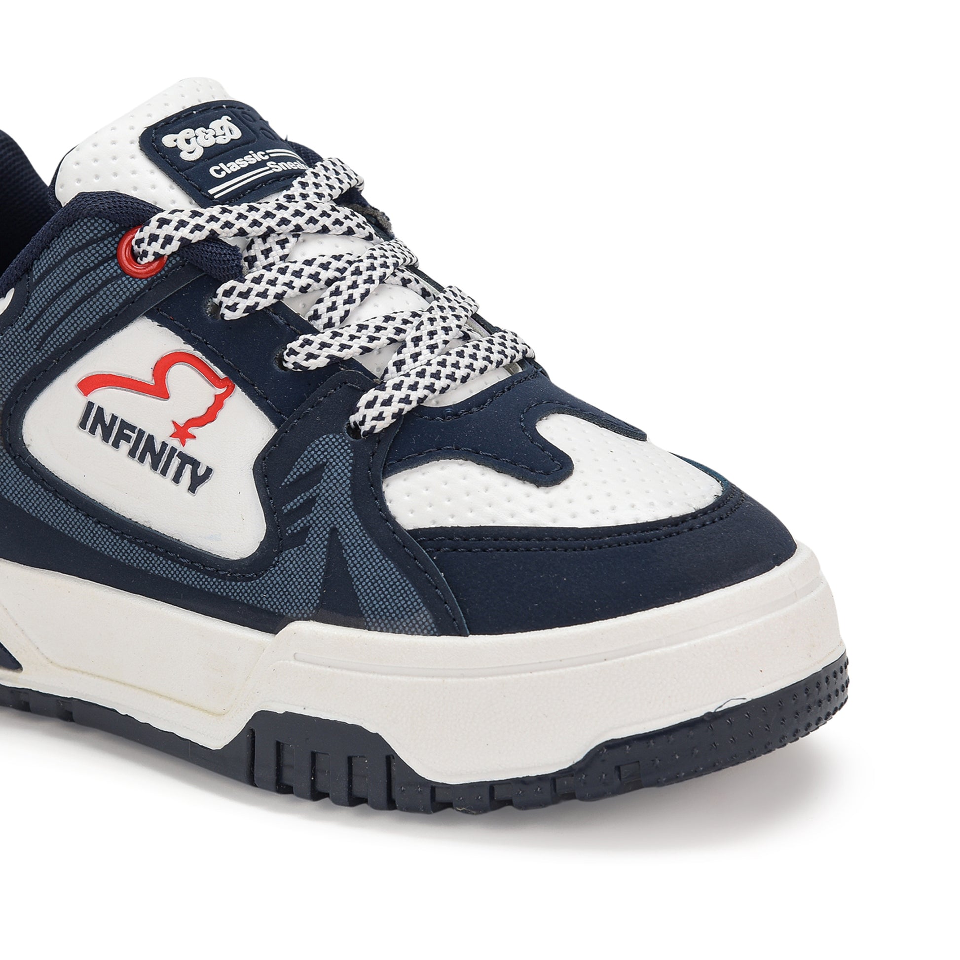 Infinity Kids Sneakers – Lace-Up Unisex Shoes