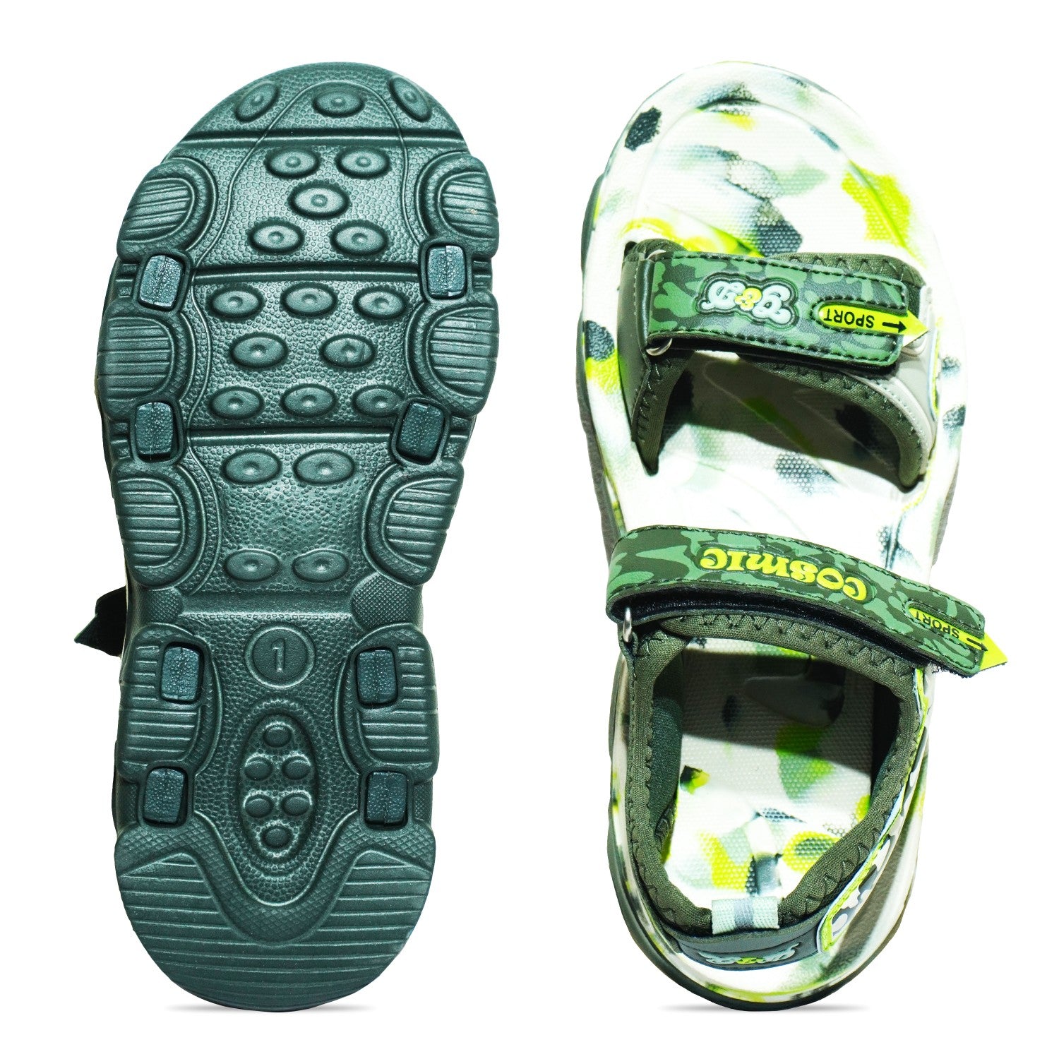 Cosmic Kids Sandals – Velcro Outdoor Unisex Sandals