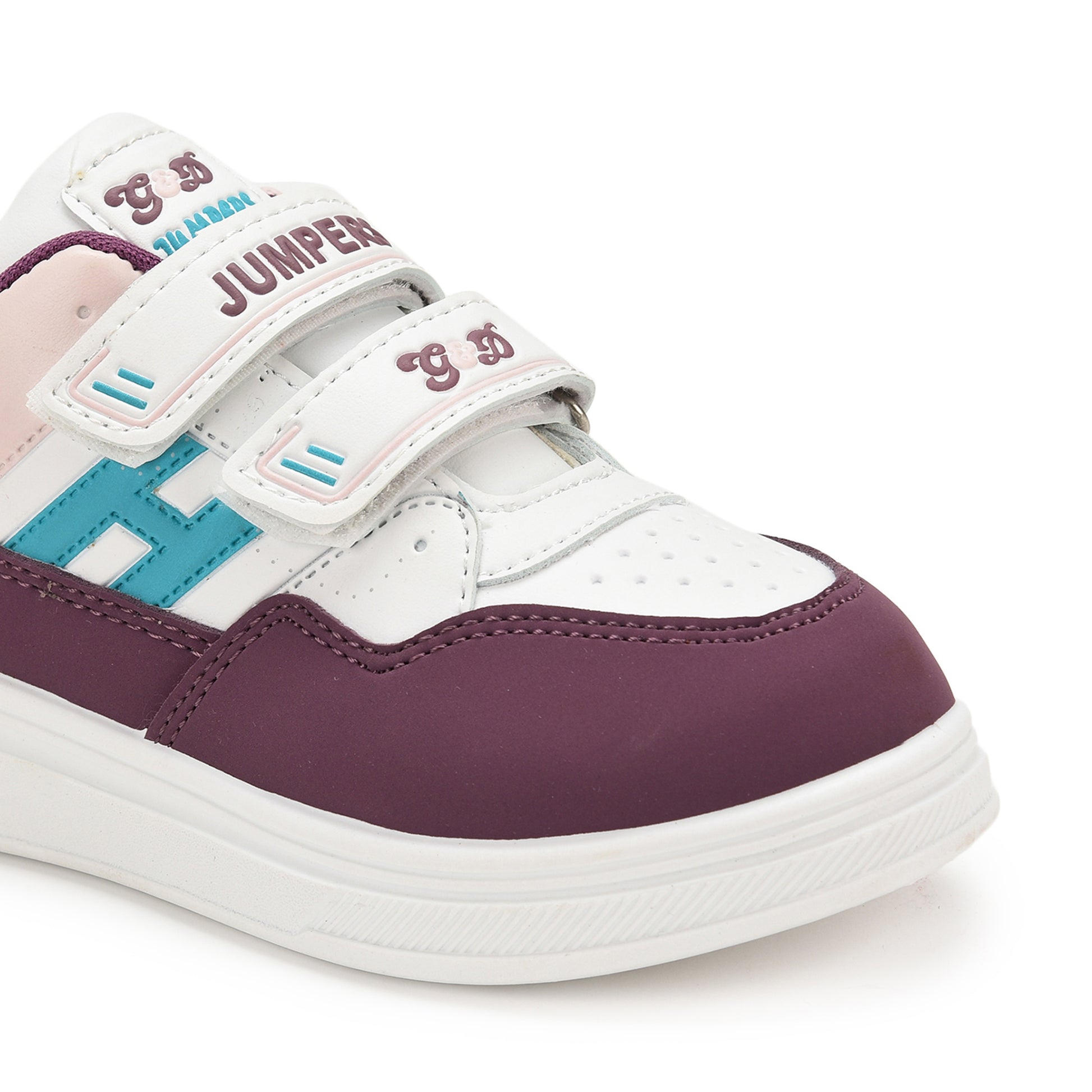 Jumpers Kids Sneakers – Velcro Easy-Wear Unisex Shoes